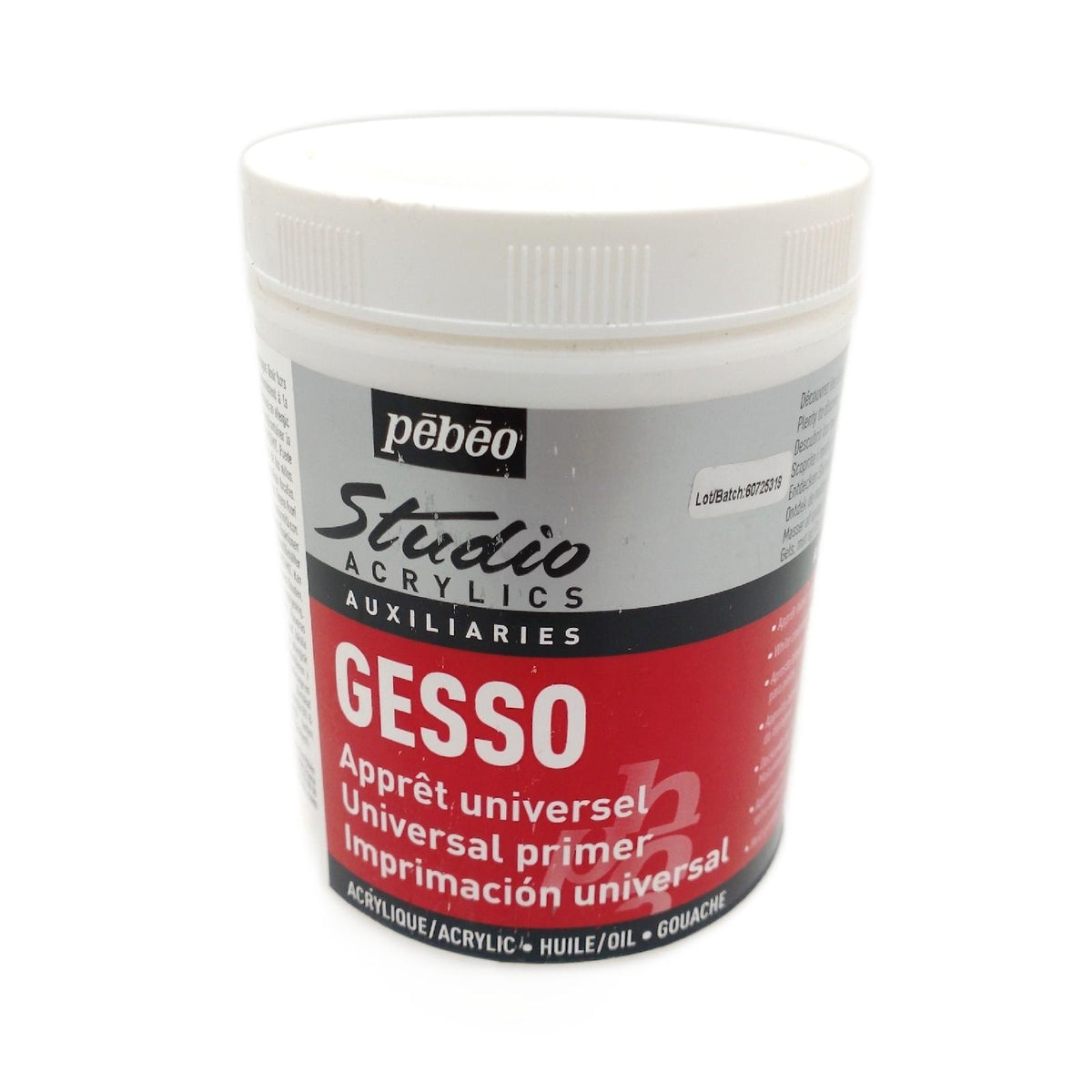 Pebeo Acrylfarben Farben Studio Acrylics Chalk White Undercoat Grundierung Malen kreative Gestaltung