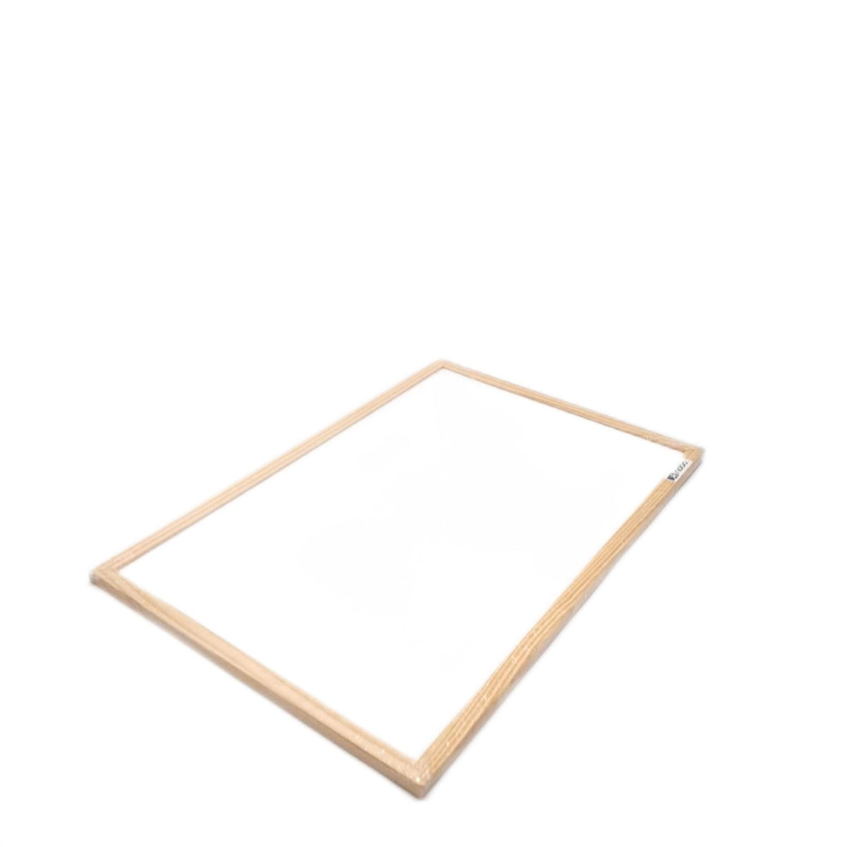 Nobo Basic Weißwandtafel Melamin Kieferrahmen klein 600 x 400 mm einfache Wandtafel
