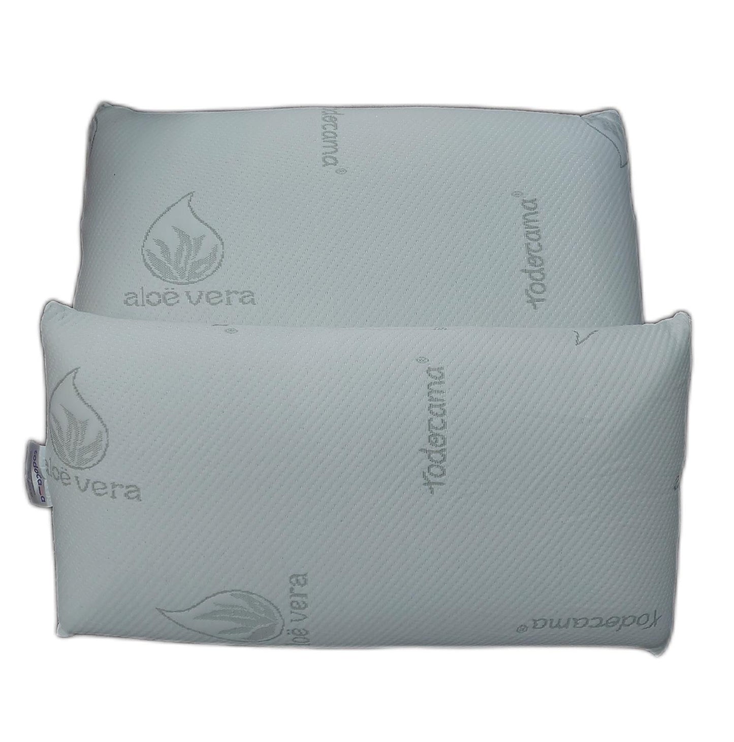Todocama Viscoelastic Kissen 70 cm 2 Stück Kissen Leinen