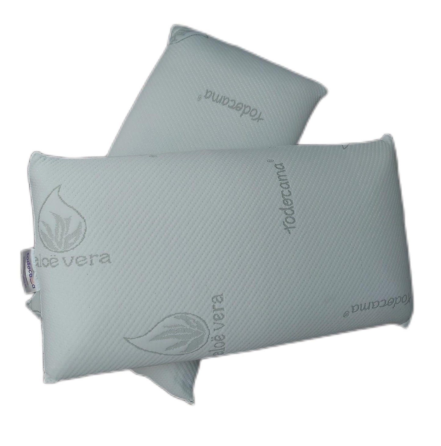 Todocama Viscoelastic Kissen 70 cm 2 Stück Kissen Leinen