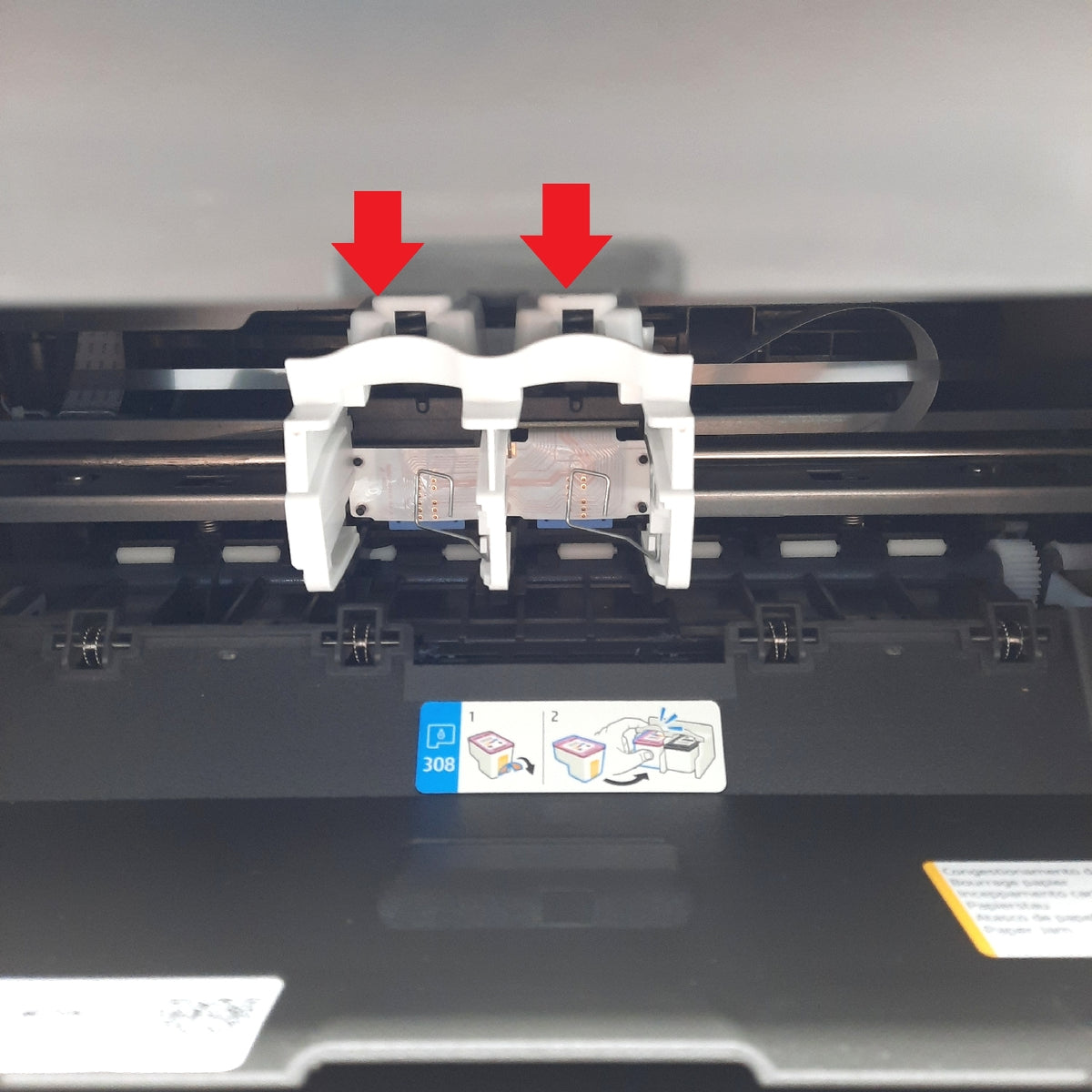 HP DeskJet 2920 89F97B Multifunktions-Tintenstrahldrucker A4 Far - Unvollständig