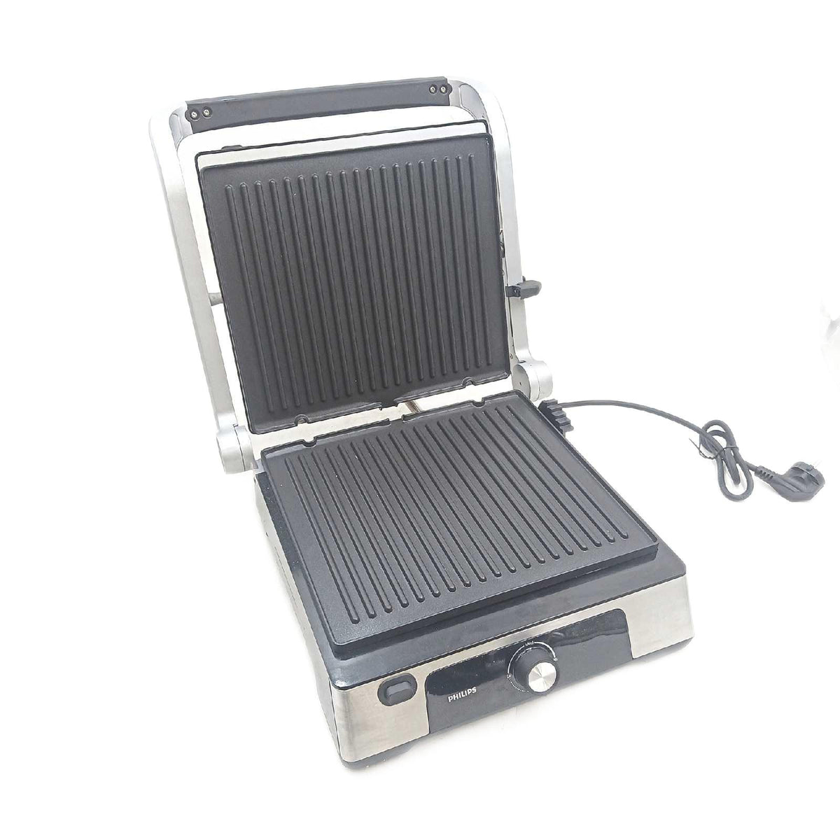 Philips Kontaktgrill Einstellbare Temperatur 60 bis 200 Grad 180 Grad aufklappbar