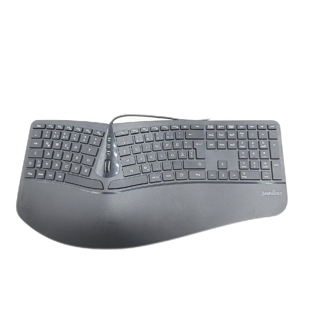 Perixx Periduo 505 Ergonomische Tastatur Vertikale Maus Desktop Set Geteiltes Layout