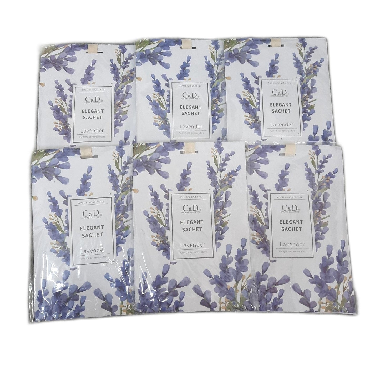 Duftsäckchen Duft Sachets Kleiderschrank 6 Stück Schrankduft Frische für sorgenfreie Garderobe