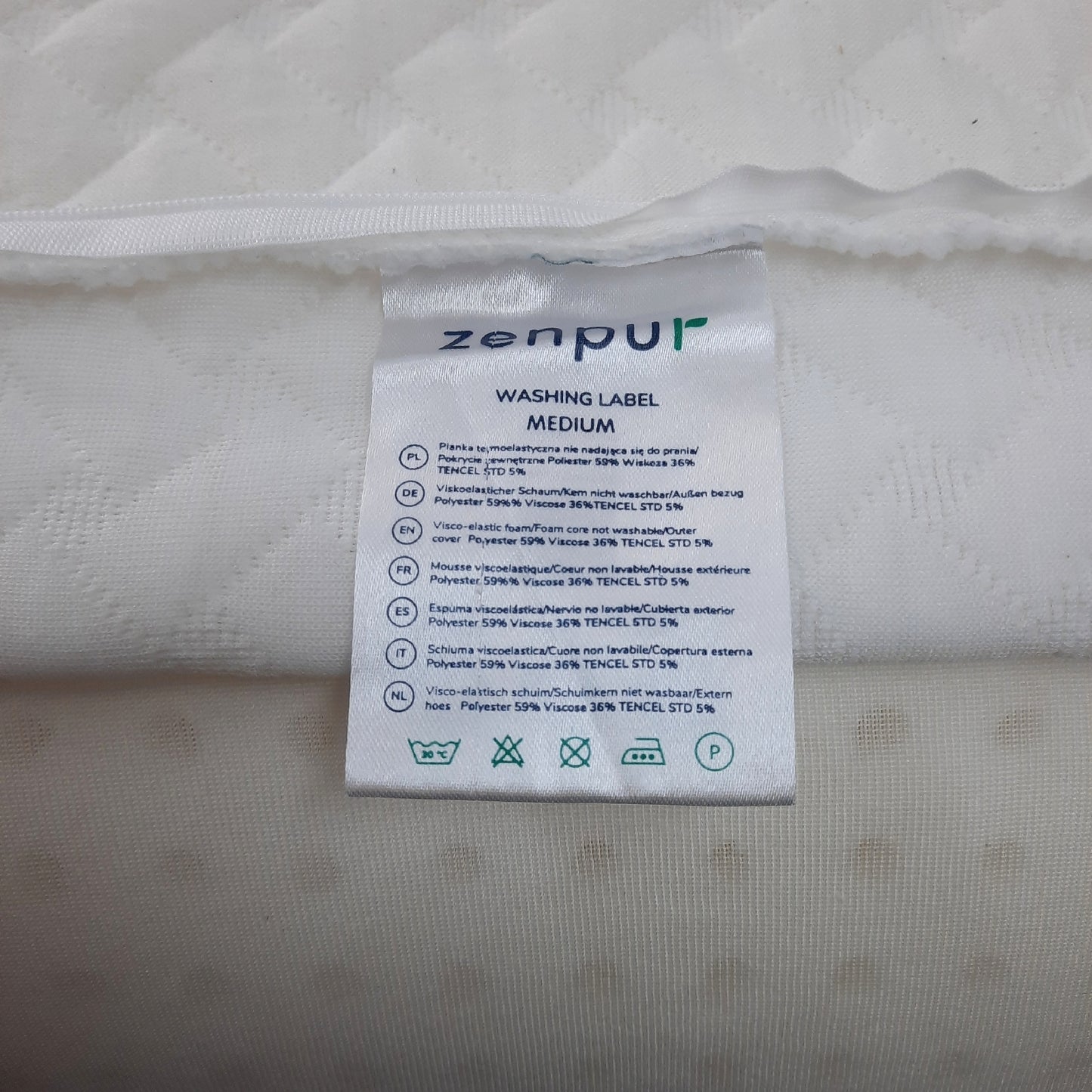 Zenpur Nackenstützkissen Bettwaren Soft 2Er Set 40X60 13 Cm Memory Foam Ergonomisch Unterstützend