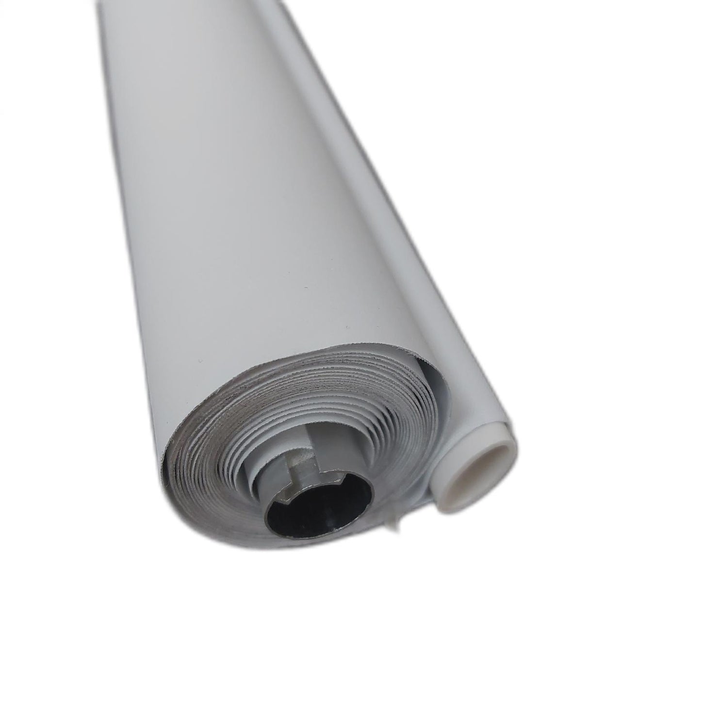 OBdeco Verdunkelungsrollo Fensterdekoration Wohnraum 80x210 cm Weiß Thermoschutz