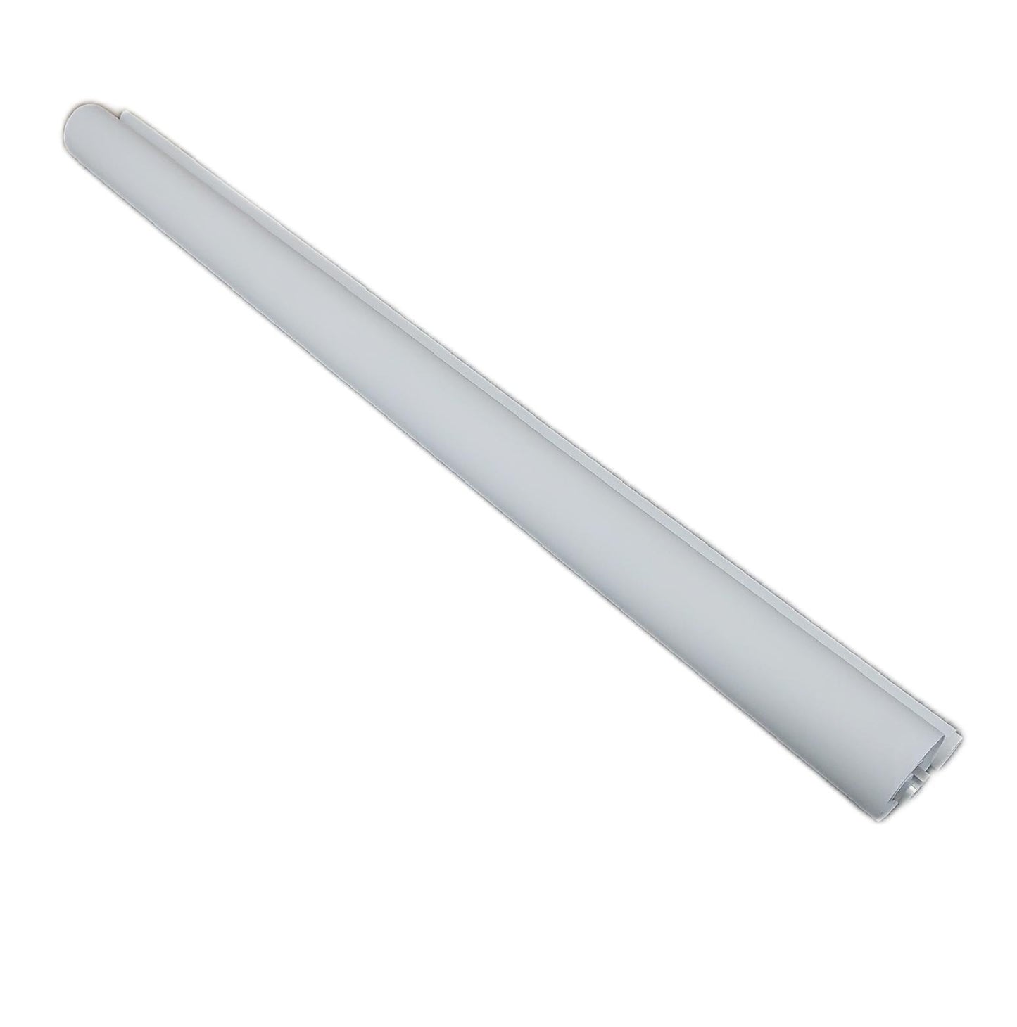 OBdeco Verdunkelungsrollo Fensterdekoration Wohnraum 80x210 cm Weiß Thermoschutz