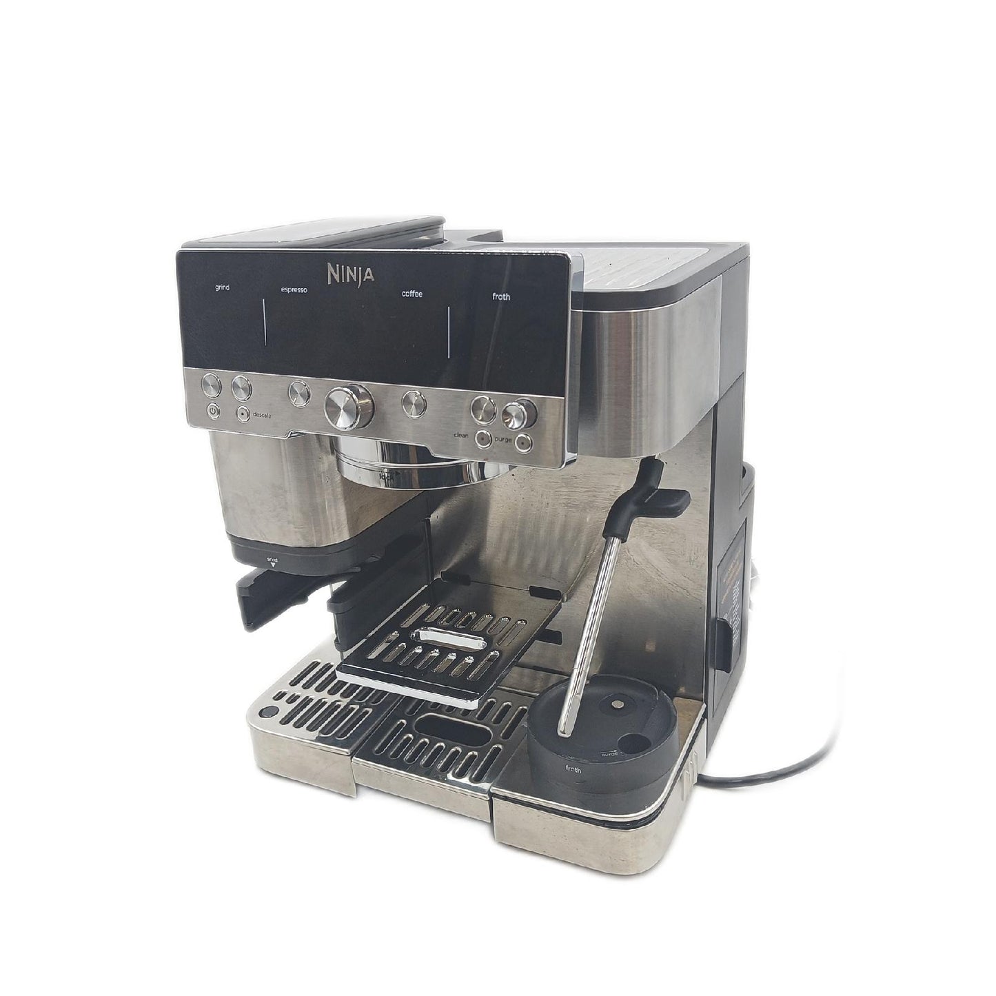 Ninja Luxe Premier 3 in 1 Kaffeemaschine Mahlwerk Aufschäumer ohne