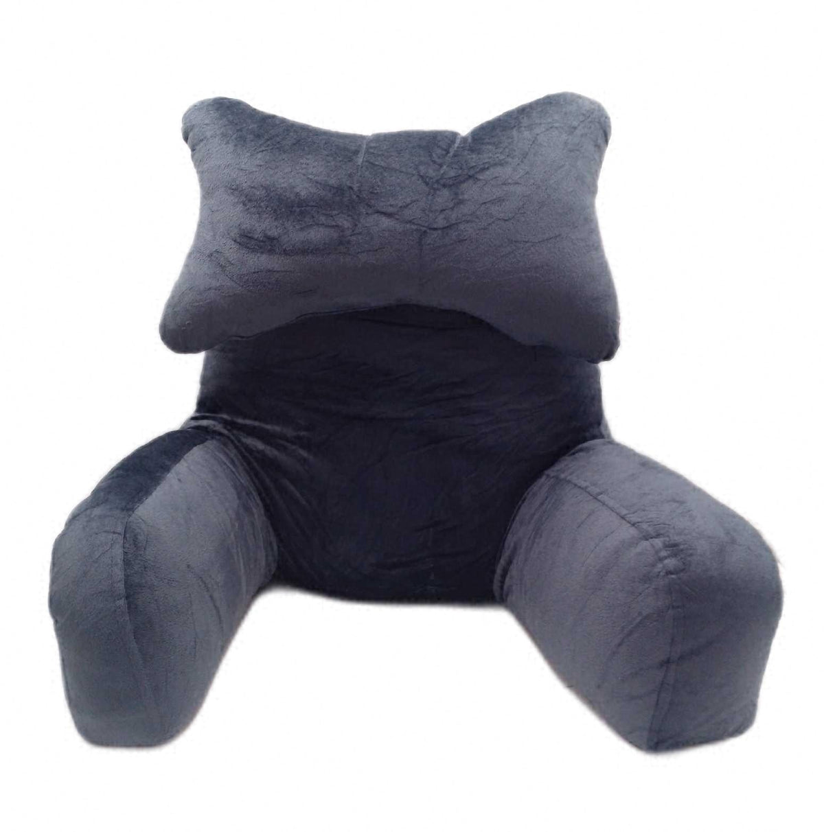 SLIGUY Lesekissen zum Sitzen im Bett Couch Rückenkissen mit Taschen für Erwachsene