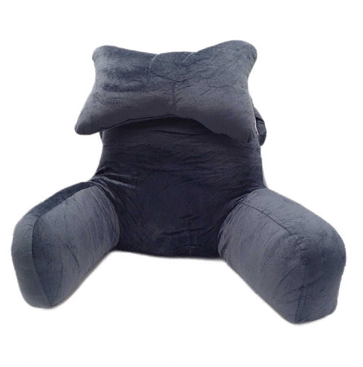 SLIGUY Lesekissen zum Sitzen im Bett Couch Rückenkissen mit Taschen für Erwachsene