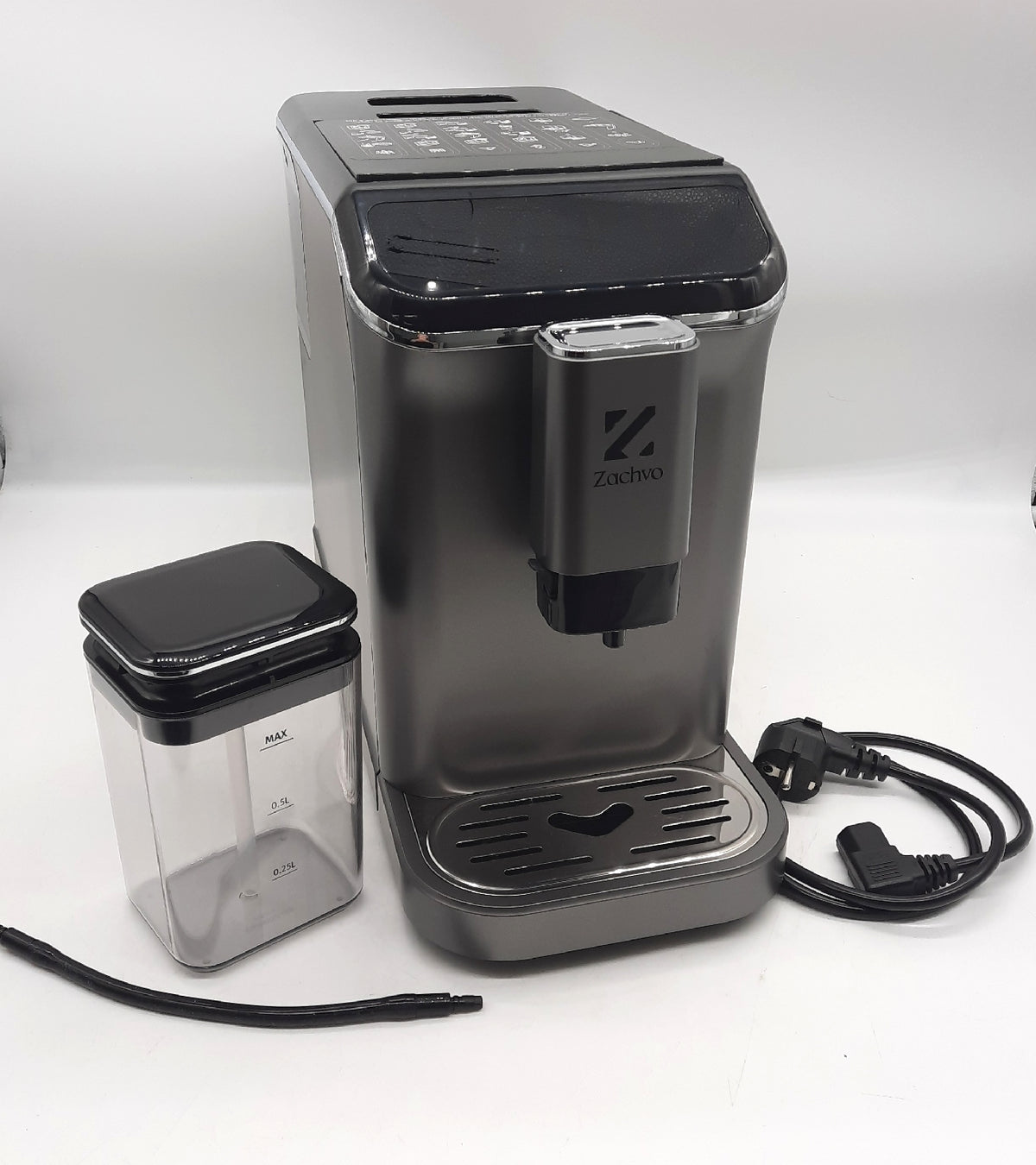 ZACHVO Kaffeevollautomat Milchbehälter 20 Bar 15-stufiges Mahlwerk Touc - Defekt