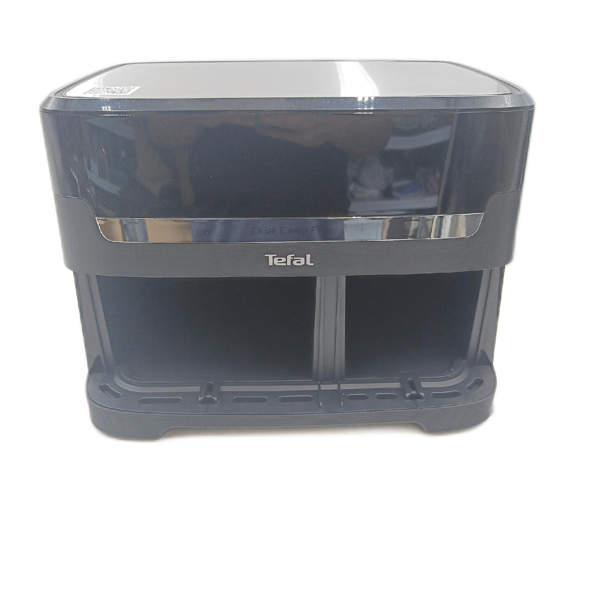 Tefal Dual Easy Fry Heissluftfritteuse 83 L 2 Kammern