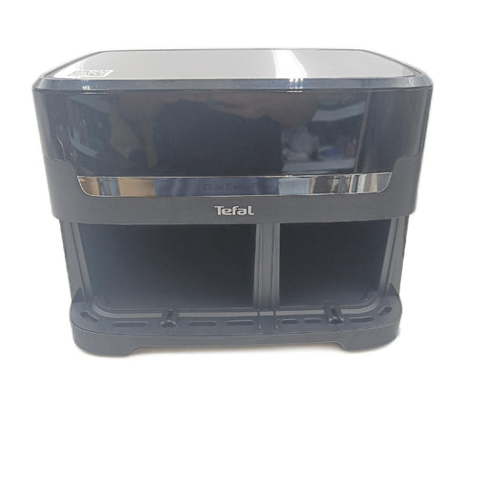 Tefal Dual Easy Fry Heissluftfritteuse 83 L 2 Kammern