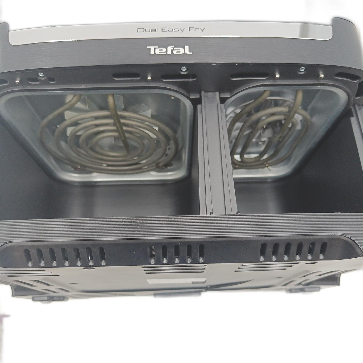 Tefal Dual Easy Fry Heissluftfritteuse 83 L 2 Kammern