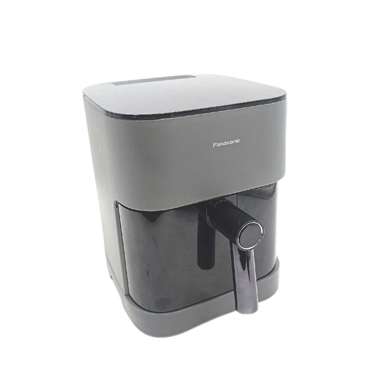 Panasonic NF CC500SXE Air Fryer 5 l Sichtfenster digitaler Timer LCD Display Mattgrau