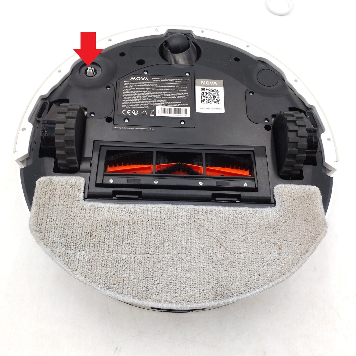 Mova E20 Plus Saug und Wischroboter automatische Leerung Gebrauchsspuren ohne Be