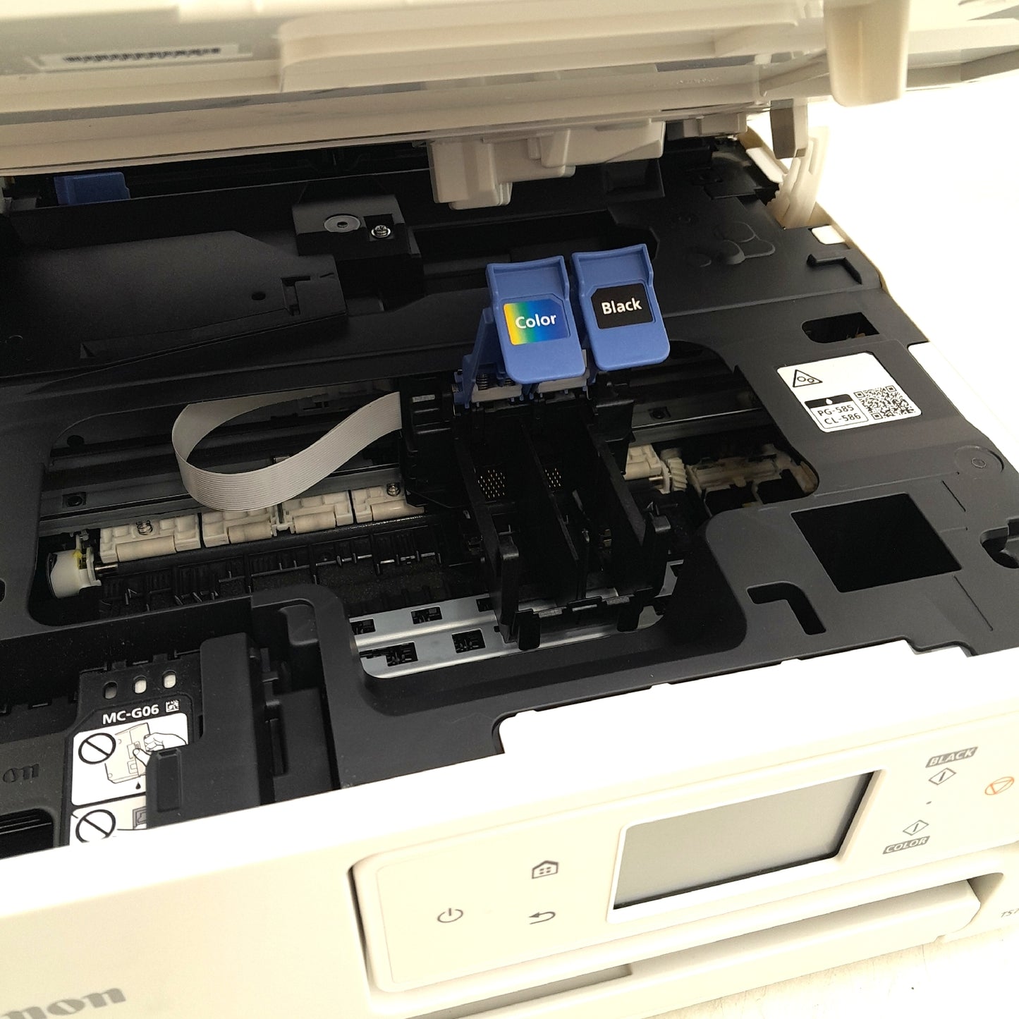 Canon PIXMA TS7750i Multifunktionsdrucker unvollständig ohne Patronen