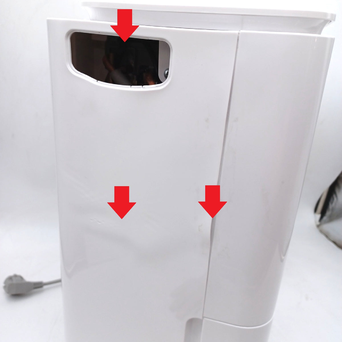 Comfee Easy Dry 20L Luftentfeuchter 4 Modi 3 Liter Tank Wäschetrockner Weiß gebraucht