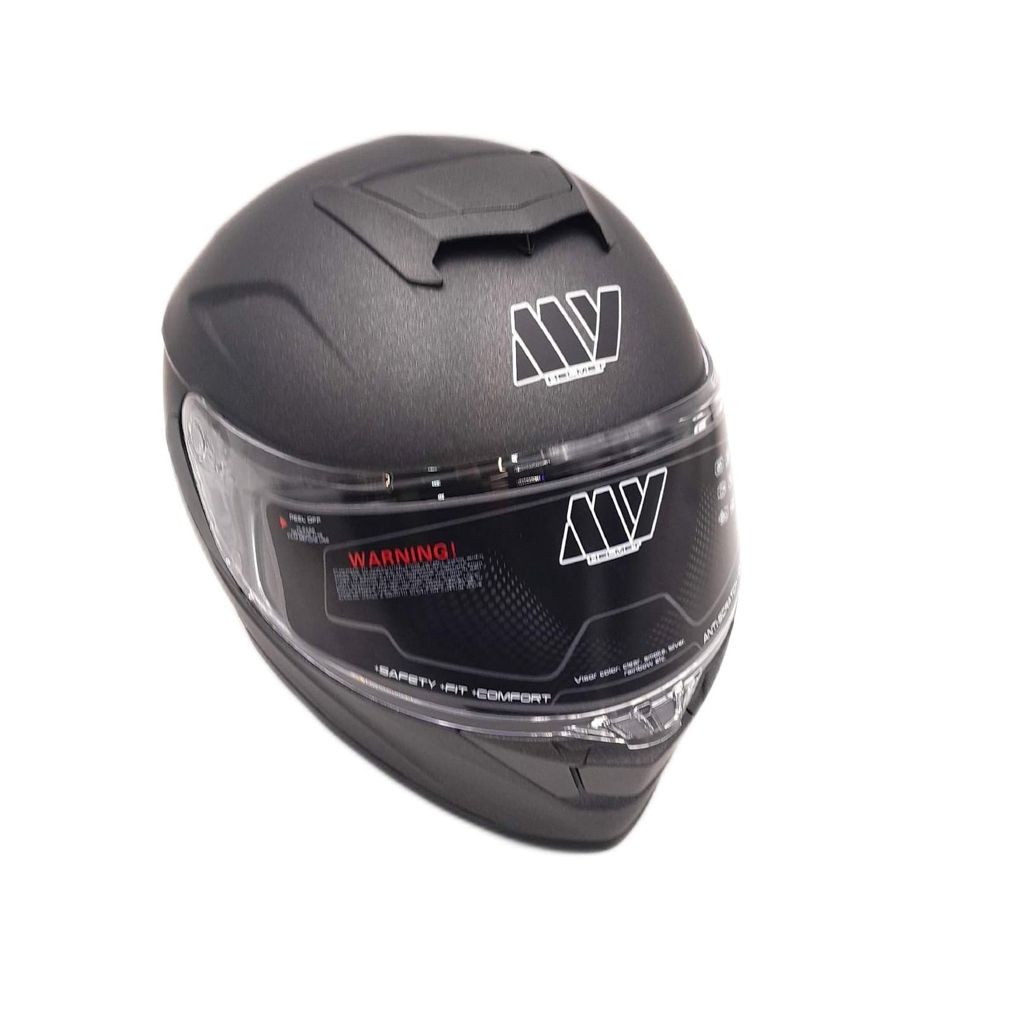 MY Motorradhelm Integralhelm Kopfschutz Vollvisierhelm Sonnenblende Damen Sicherheitsschutz robust langleb