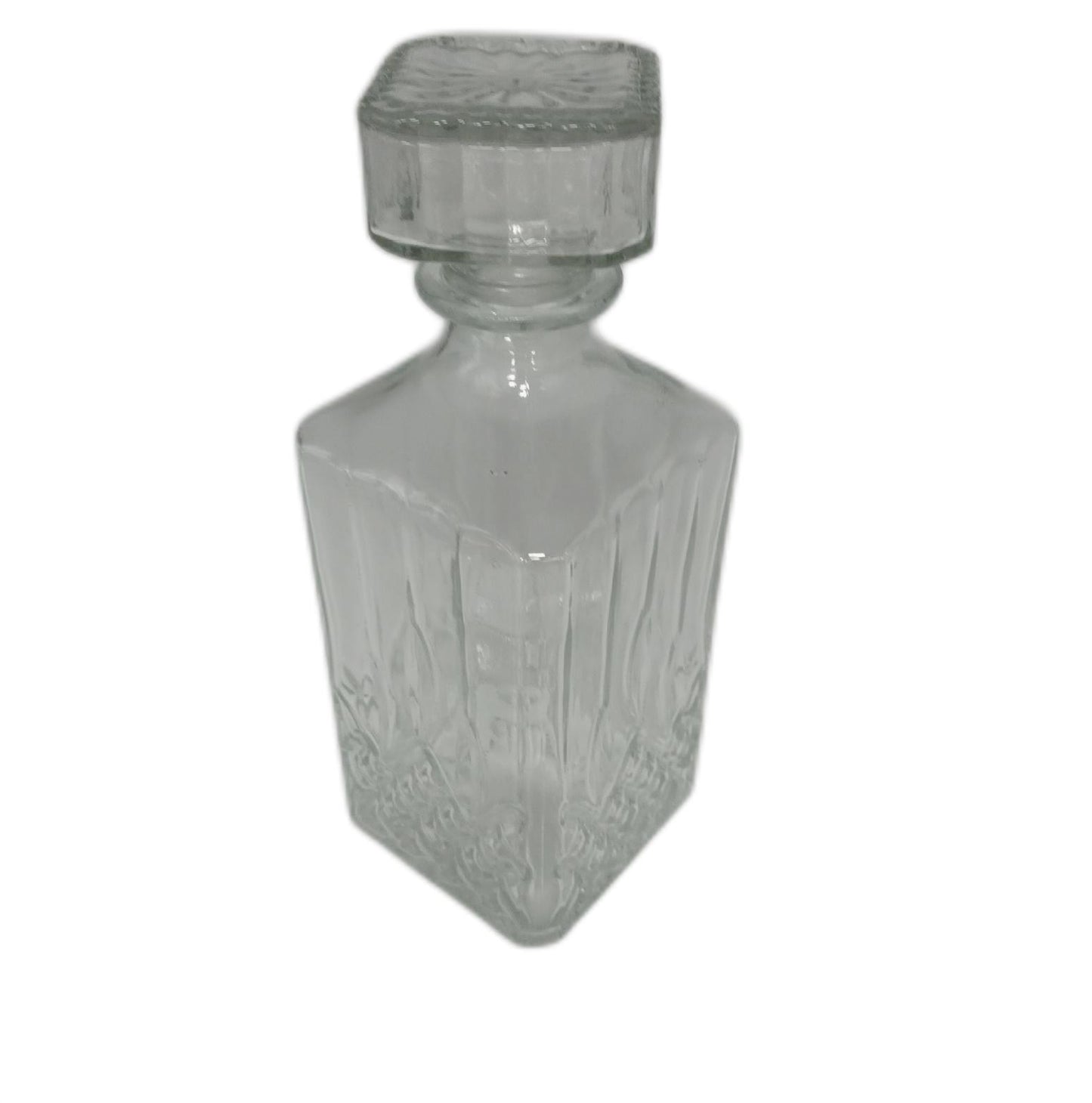 PARACY Karaffe Whisky Dekanter 890ML Glasstopf Elegantes Design für Alkohol Genießen