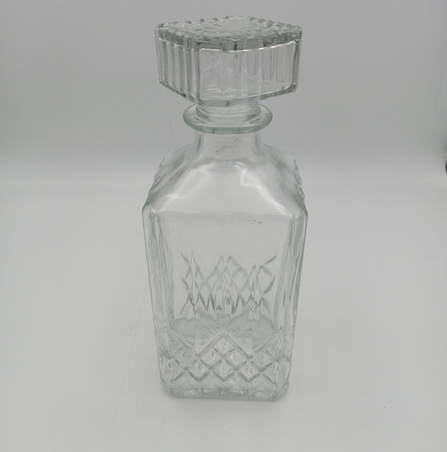 PARACY Karaffe Whisky Dekanter 890ML Glasstopf Elegantes Design für Alkohol Genießen