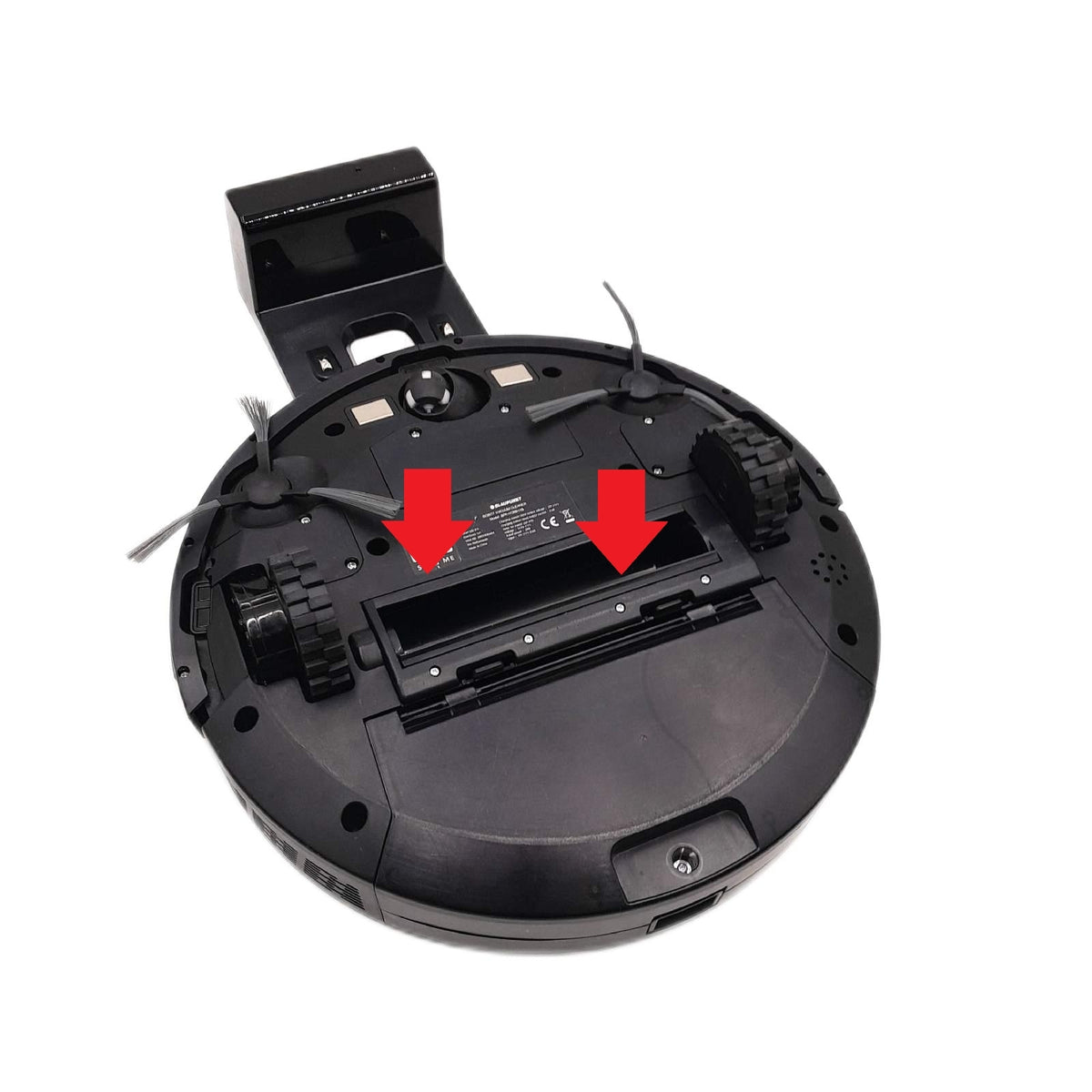 Blaupunkt Bluebot Xboost Saugroboter Wischfunktion Defekt Ladestation blinkt
