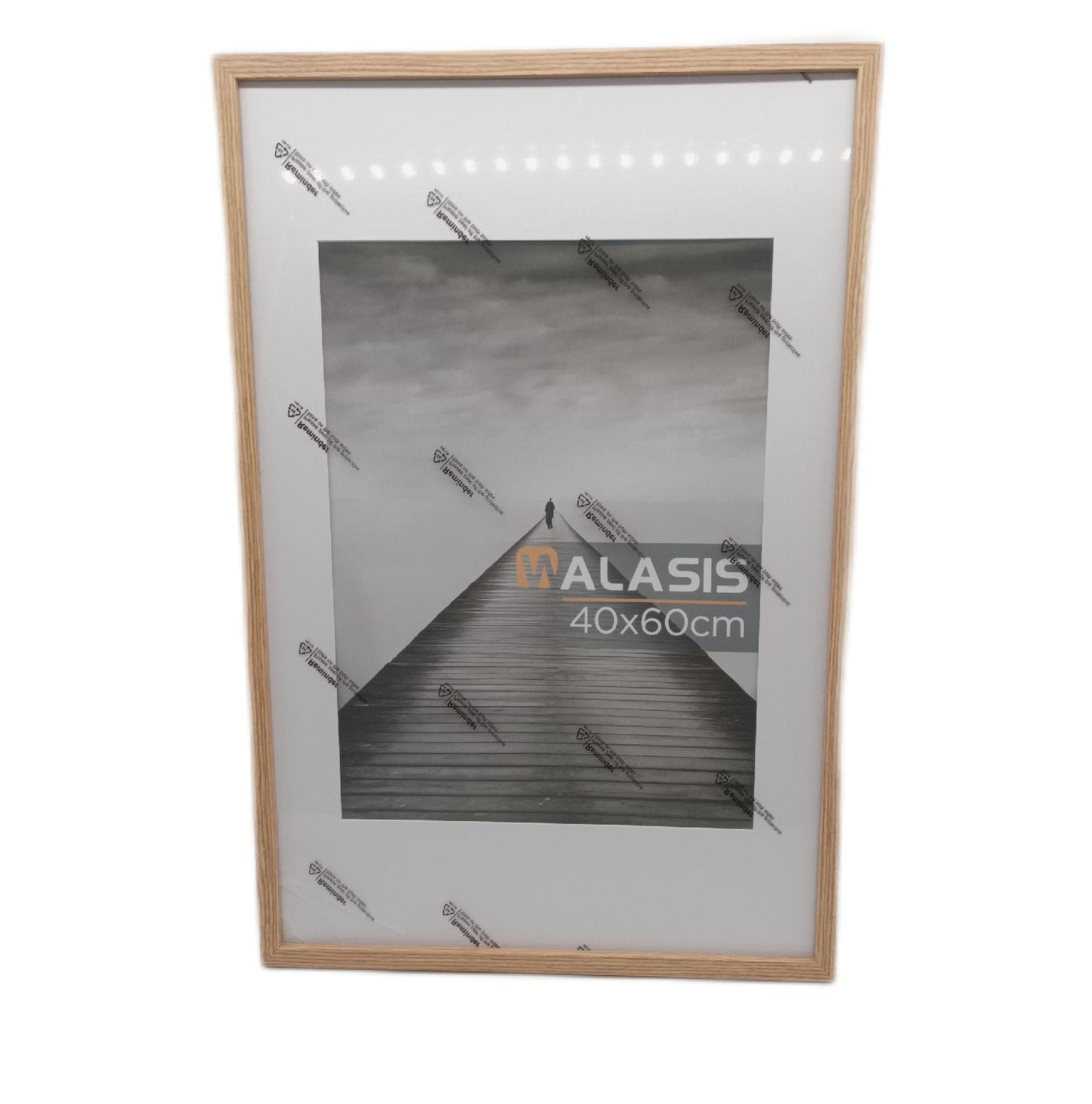 Walasis Bilderrahm  40x60 Holz Passepartout: 3er Set 60x40 Foto Rahm  für",