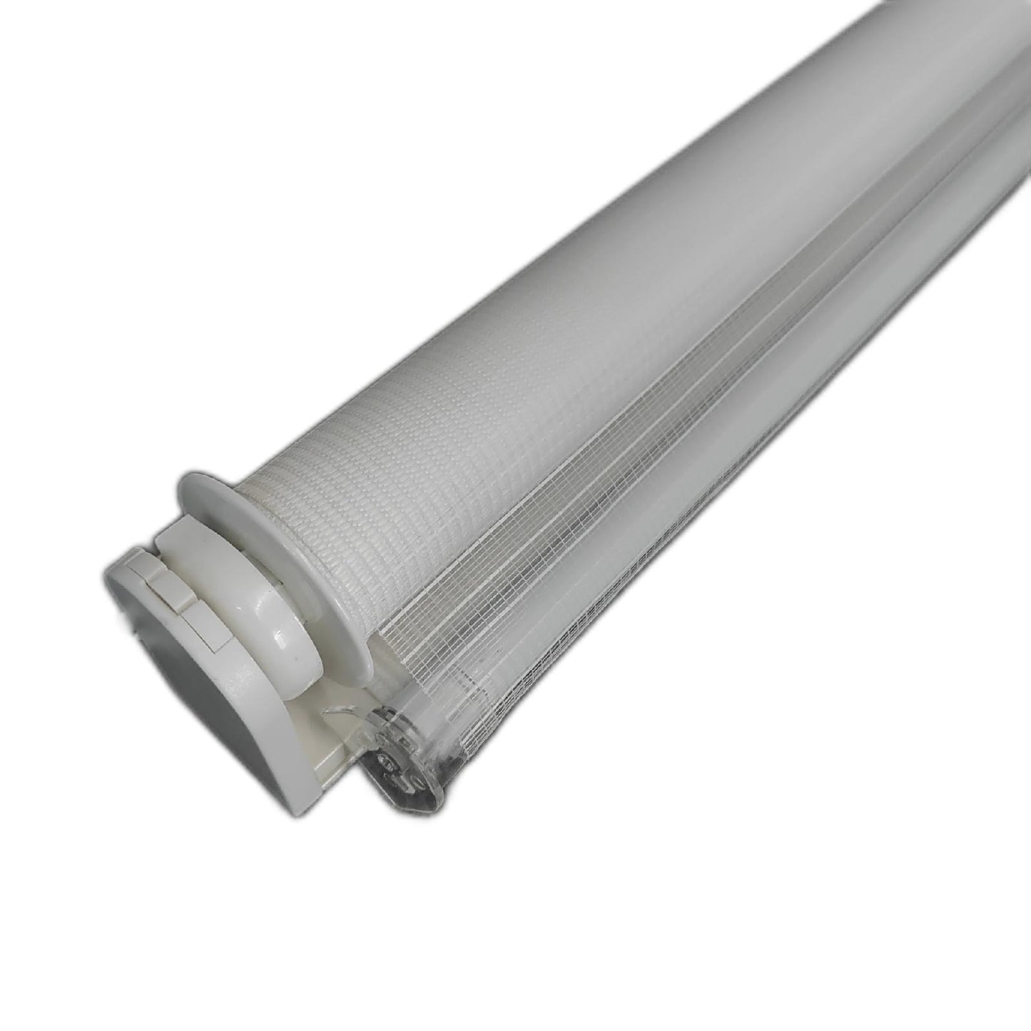 Sekey Doppelrollo Klemmfix Fensterrollo Fensterdekoration 50 cm breit Duo Sicht