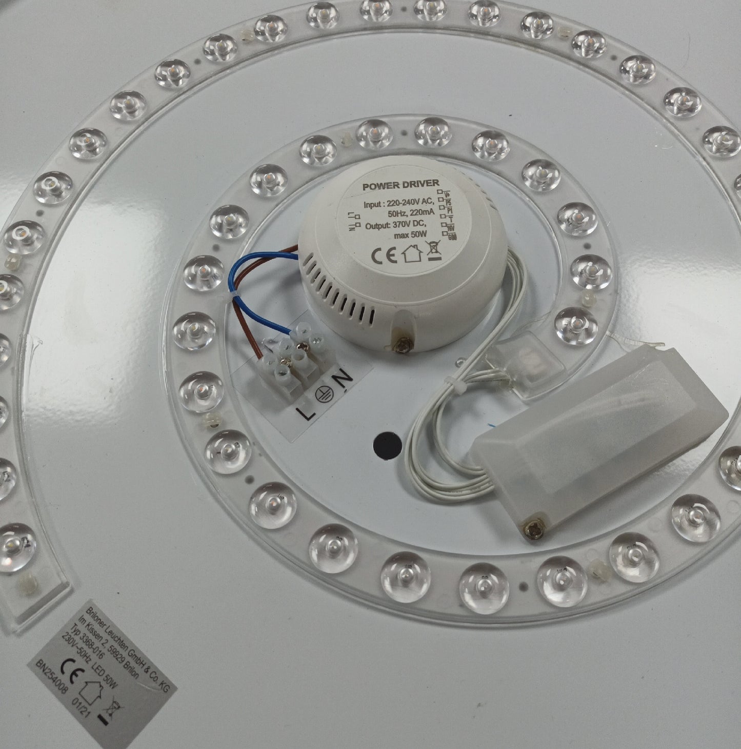 Briloner LED Deckenleuchte Leuchten Sternendekor dimmbar moderne Beleuchtung