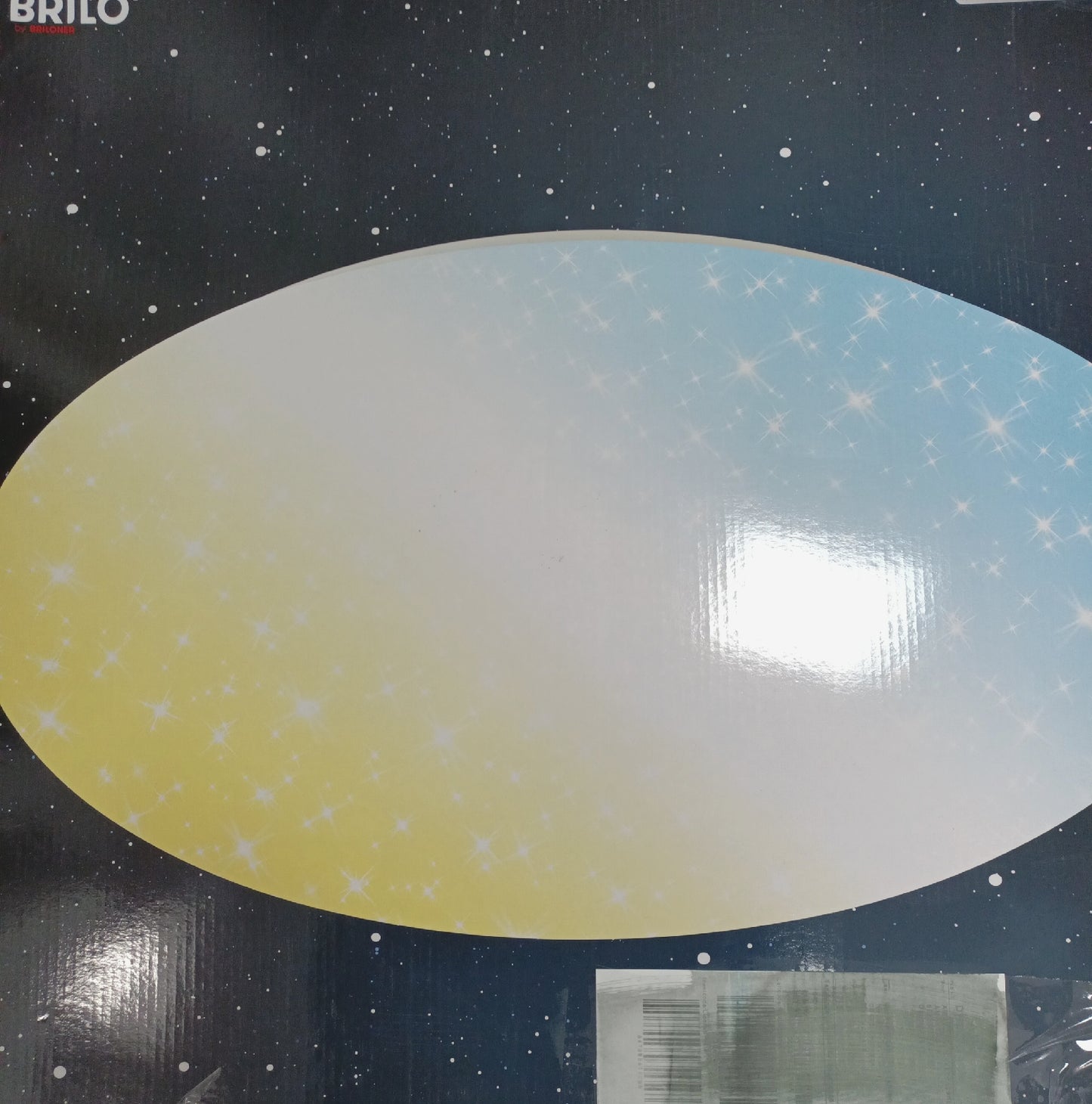 Briloner LED Deckenleuchte Leuchten Sternendekor dimmbar moderne Beleuchtung