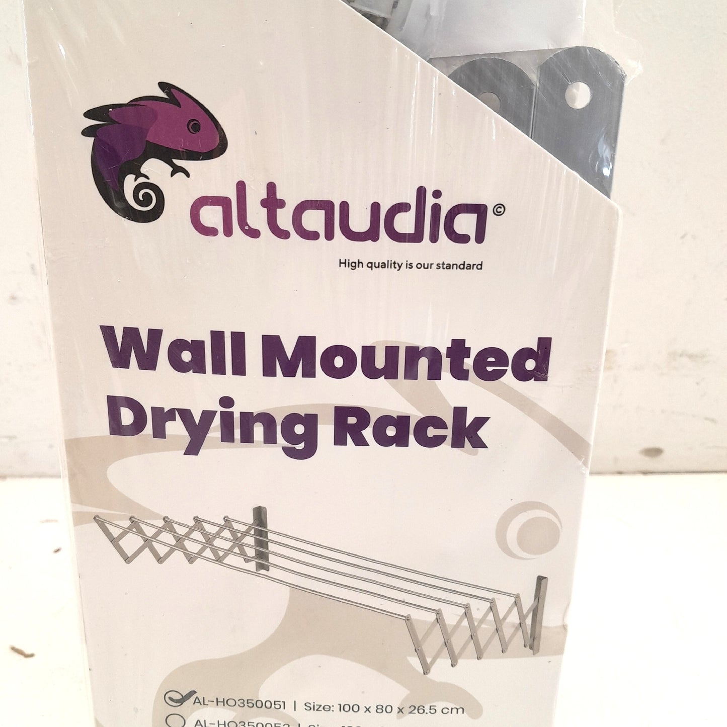 Wandtrockner Ausziehbar Wandhalterung Aluminiumstangen 120cm Klappbar Uns