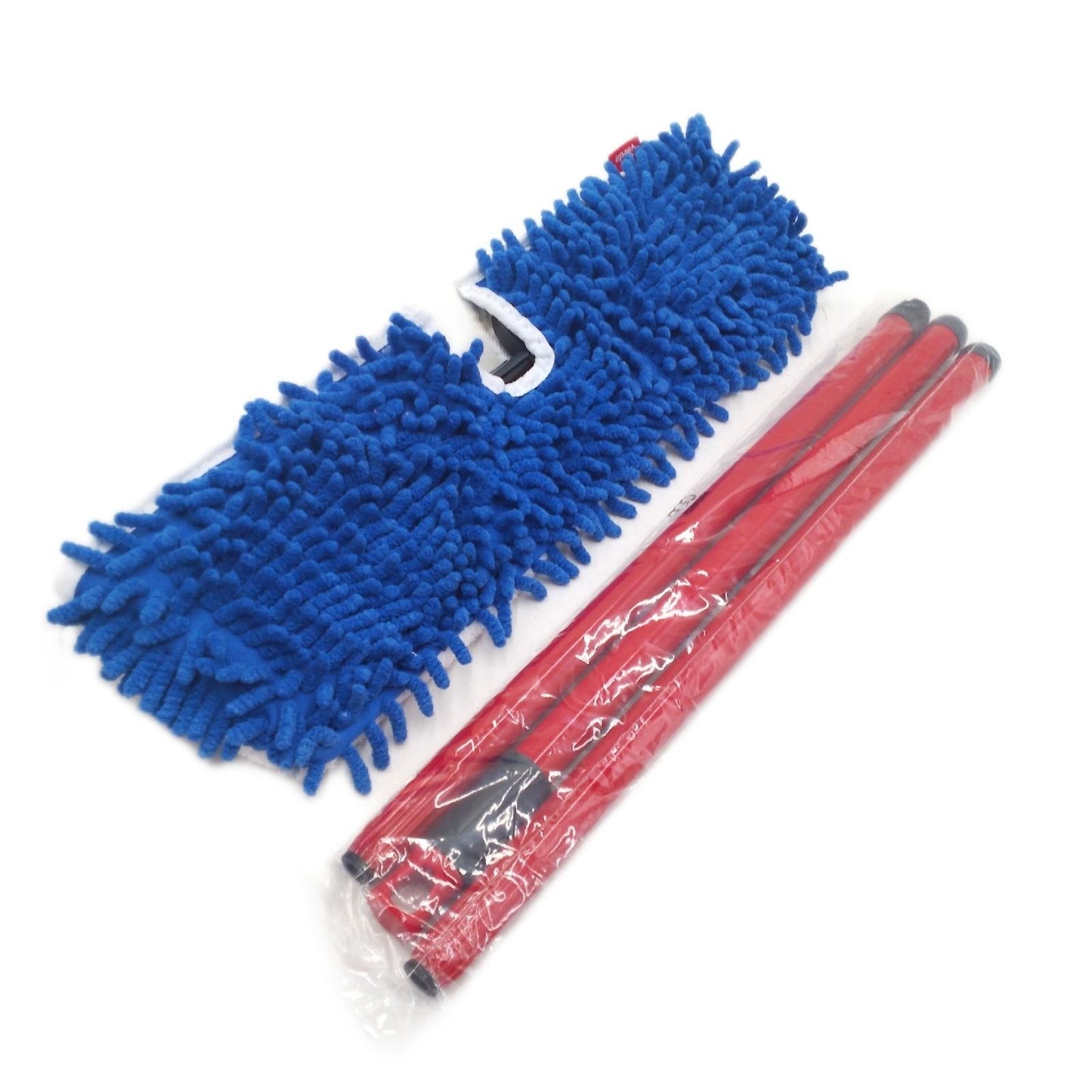 Vileda Wischmopp Haushalt Flip Mop Pet Pro Mikrofaser Rot Reinigung leicht saug