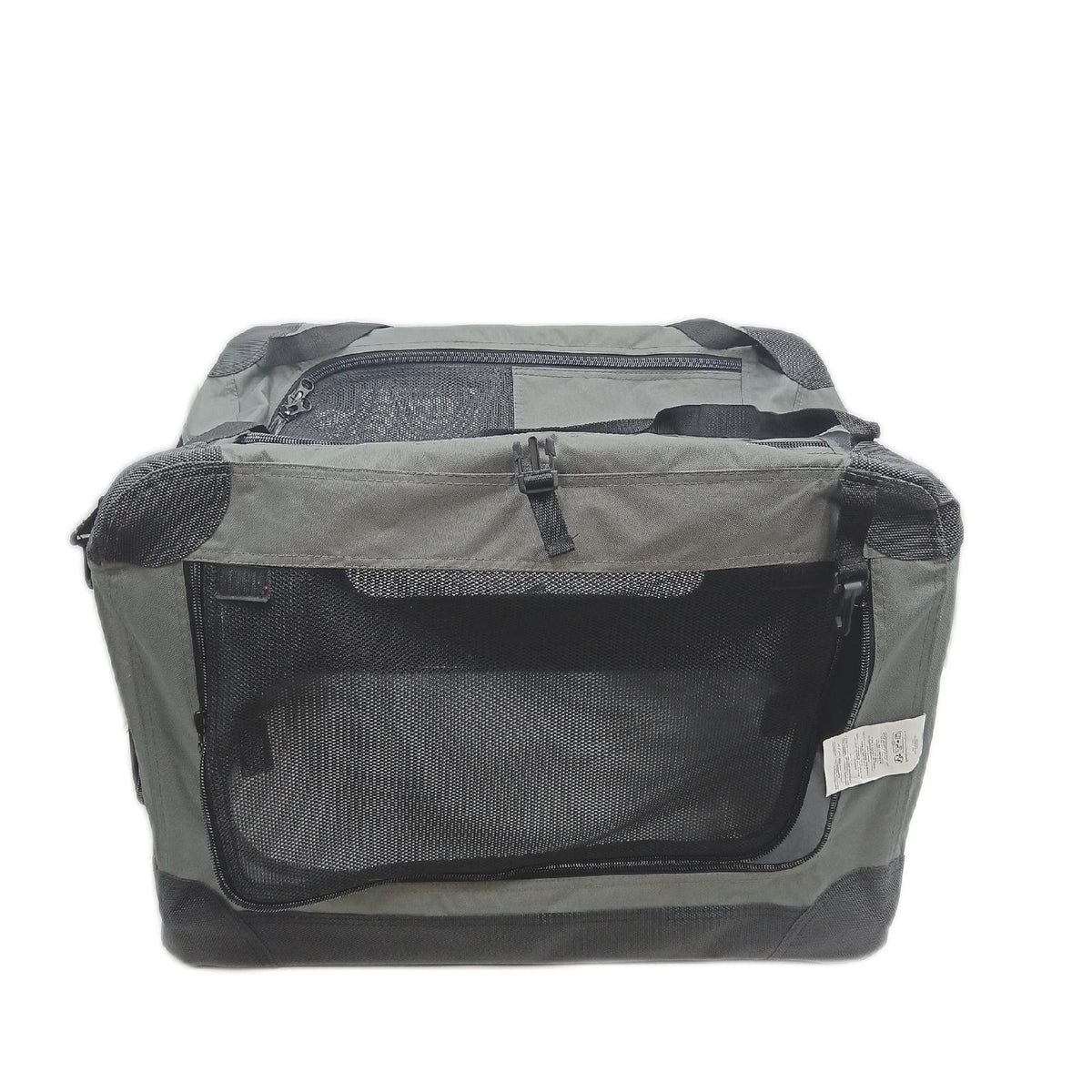 Amazon Basics 4 Turiger Faltbarer Reisezwinger fuer Katzen Hund Grau S 66x46x46 cm