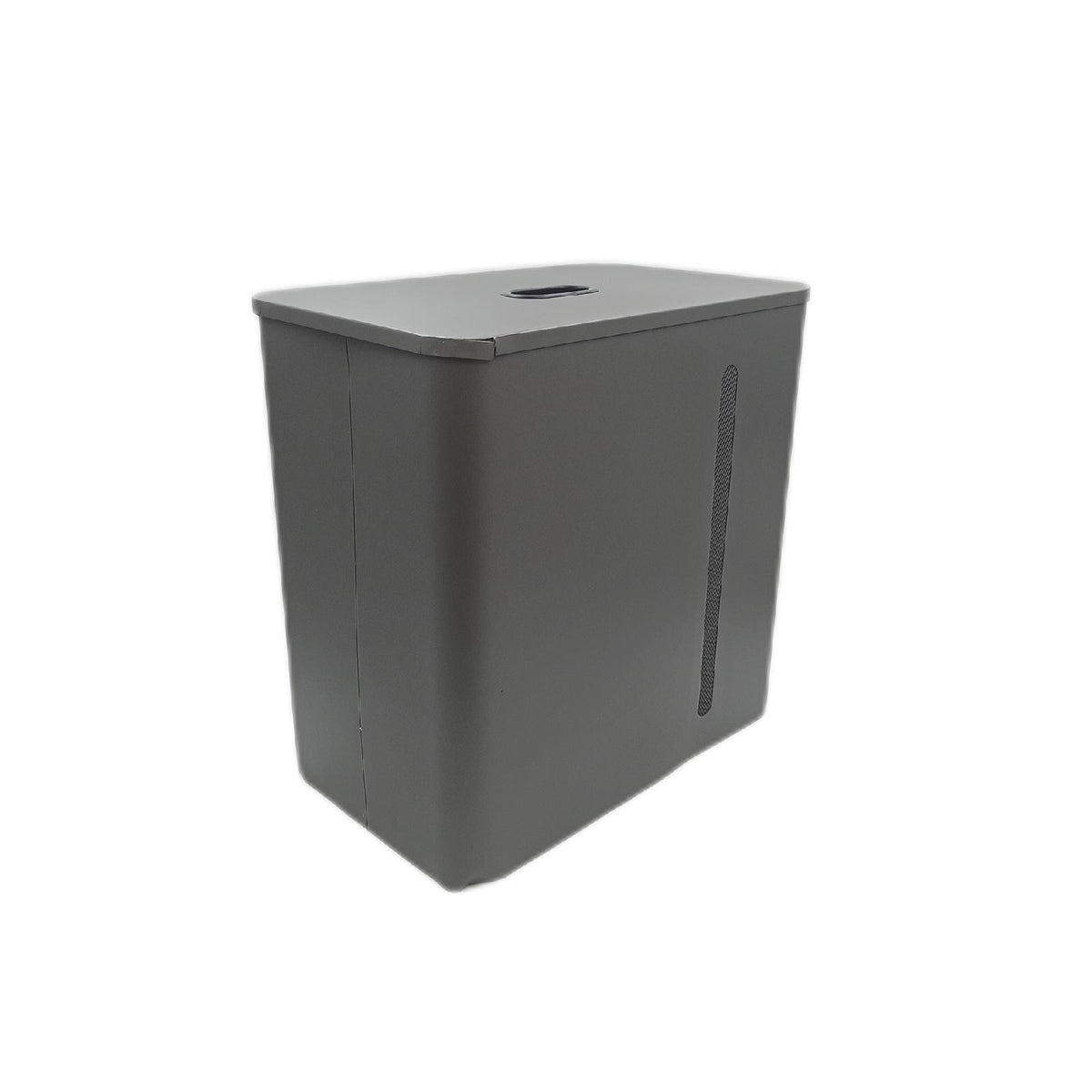 RUECAB 3411 Pelletkasten aus Stahl mit Deckel 70 l Anthrazit 51 x 51,5 x 31 cm