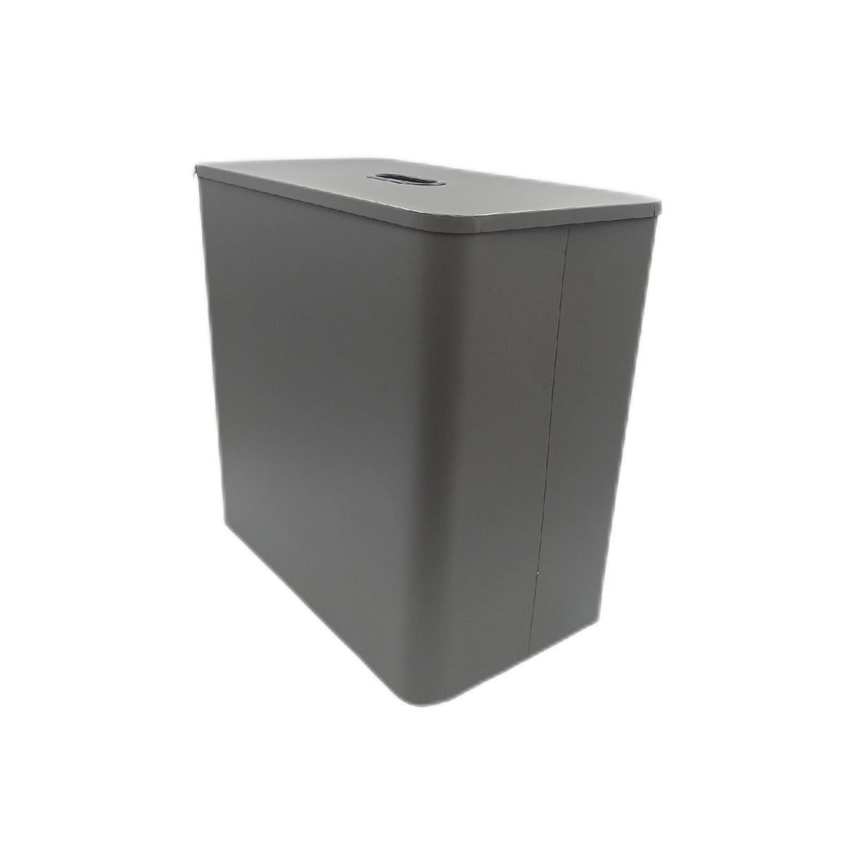 RUECAB 3411 Pelletkasten aus Stahl mit Deckel 70 l Anthrazit 51 x 51,5 x 31 cm