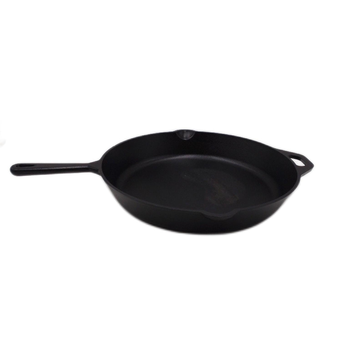 Amazon Basics Bratpfanne Stiel Gusseisen 381 cm Schwarz eingebrannt Beschädigt