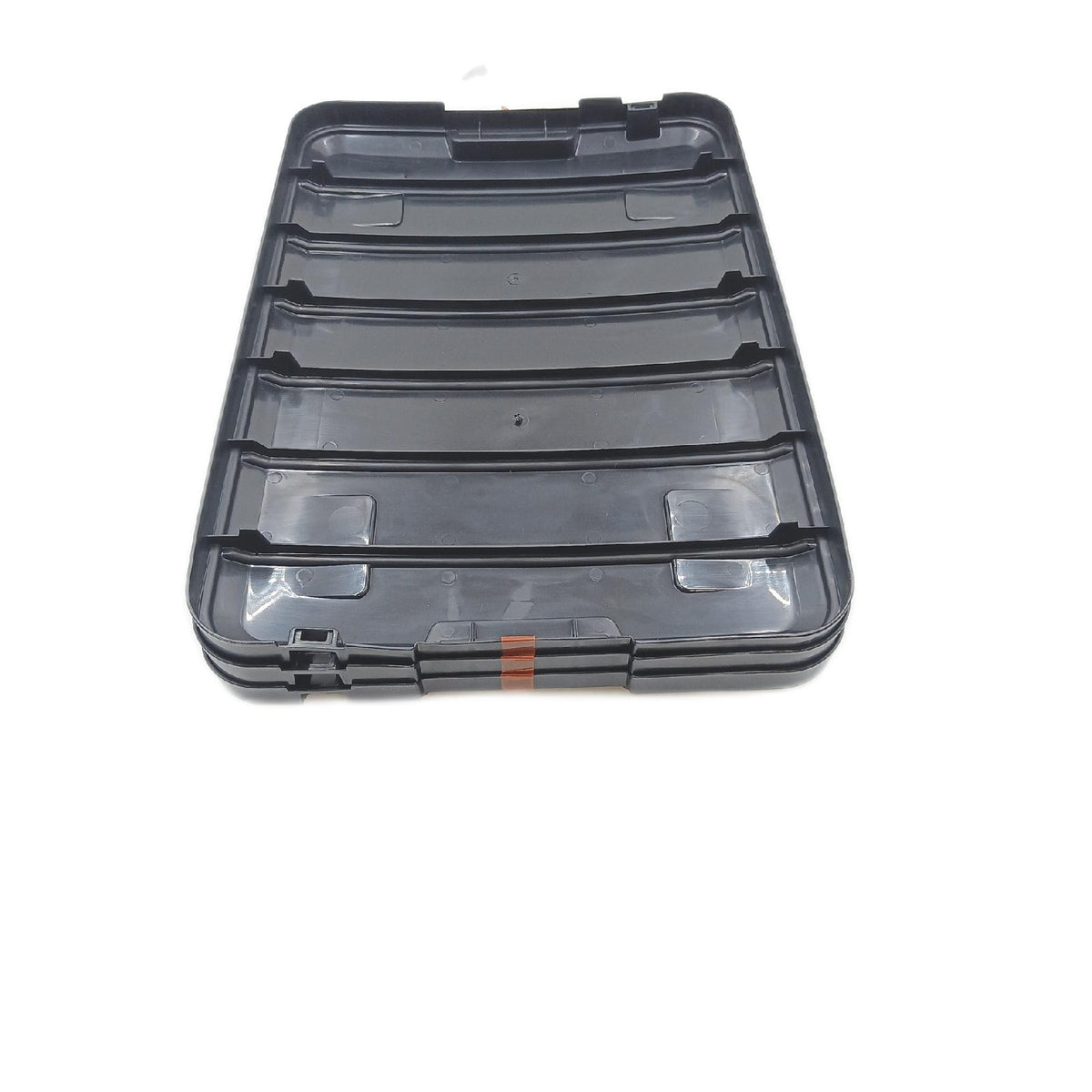 Iris Ohyama SIA 60 große Kunststoff Aufbewahrungsbox 60 Liter 3er Set schwarz stapelbar