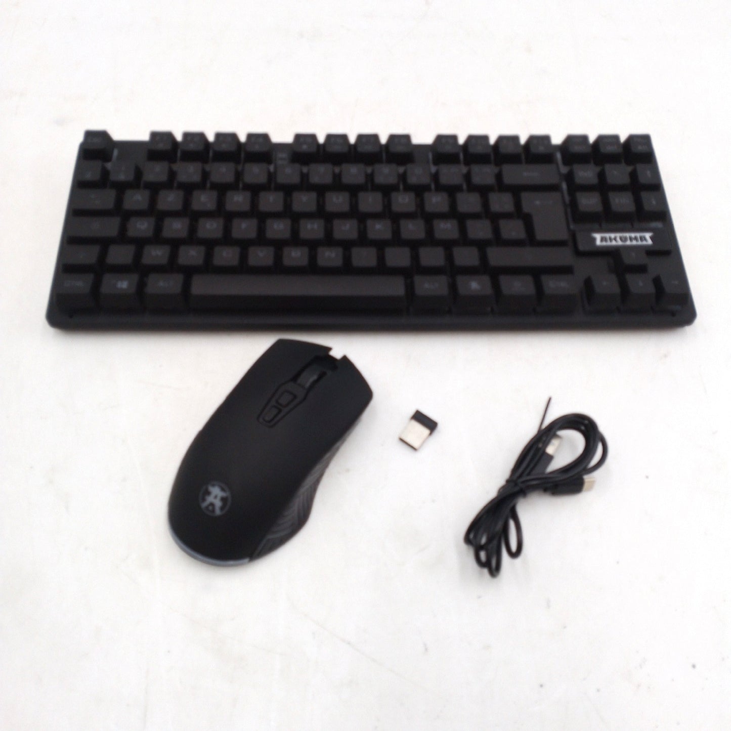 Akuma Tastatur kabellose Gaming Ausstattung C03 WL wiederaufladbare Maus Bundle