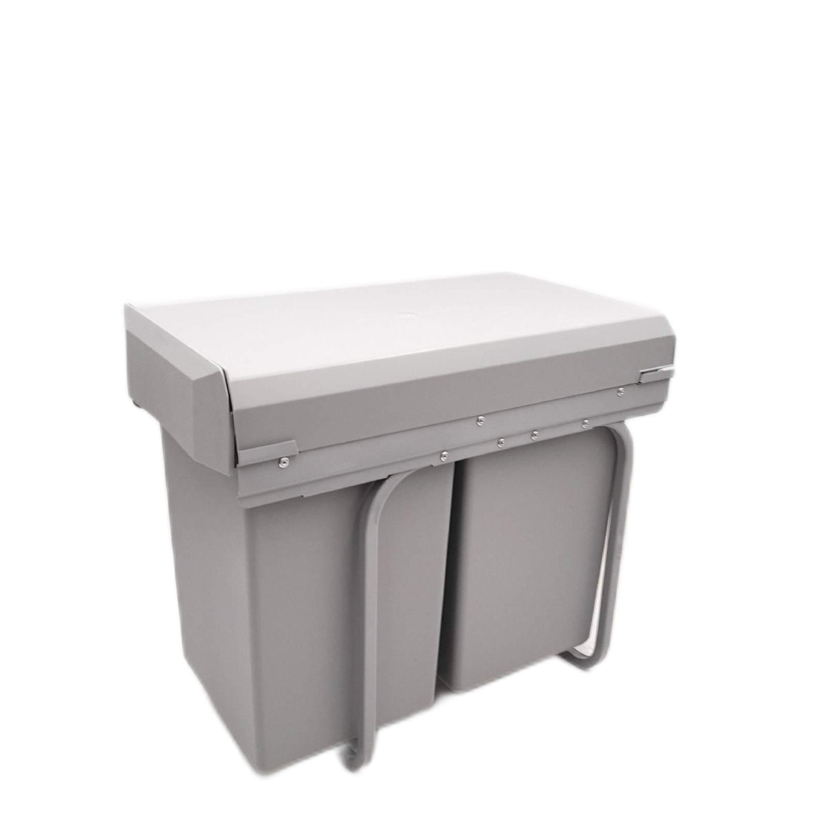 GROHE Mülltrennsystem Küche Abfallbehälter 30 cm 15 Liter Grau