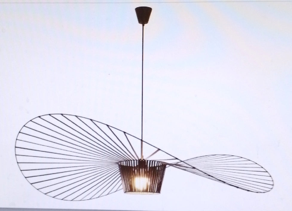 YONIISEA Vertigo Lampe Schwarz 200CM Modern Vintage Pendelleuchte Hß¤ngend