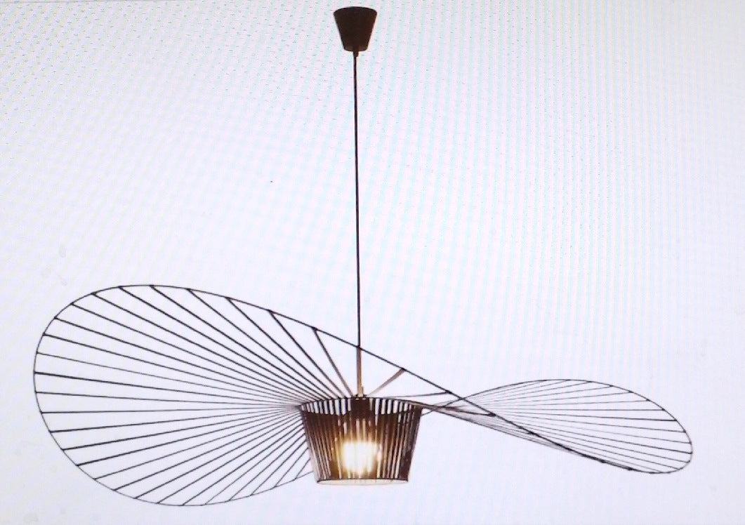 YONIISEA Vertigo Lampe Schwarz 200CM Modern Vintage Pendelleuchte Hß¤ngend