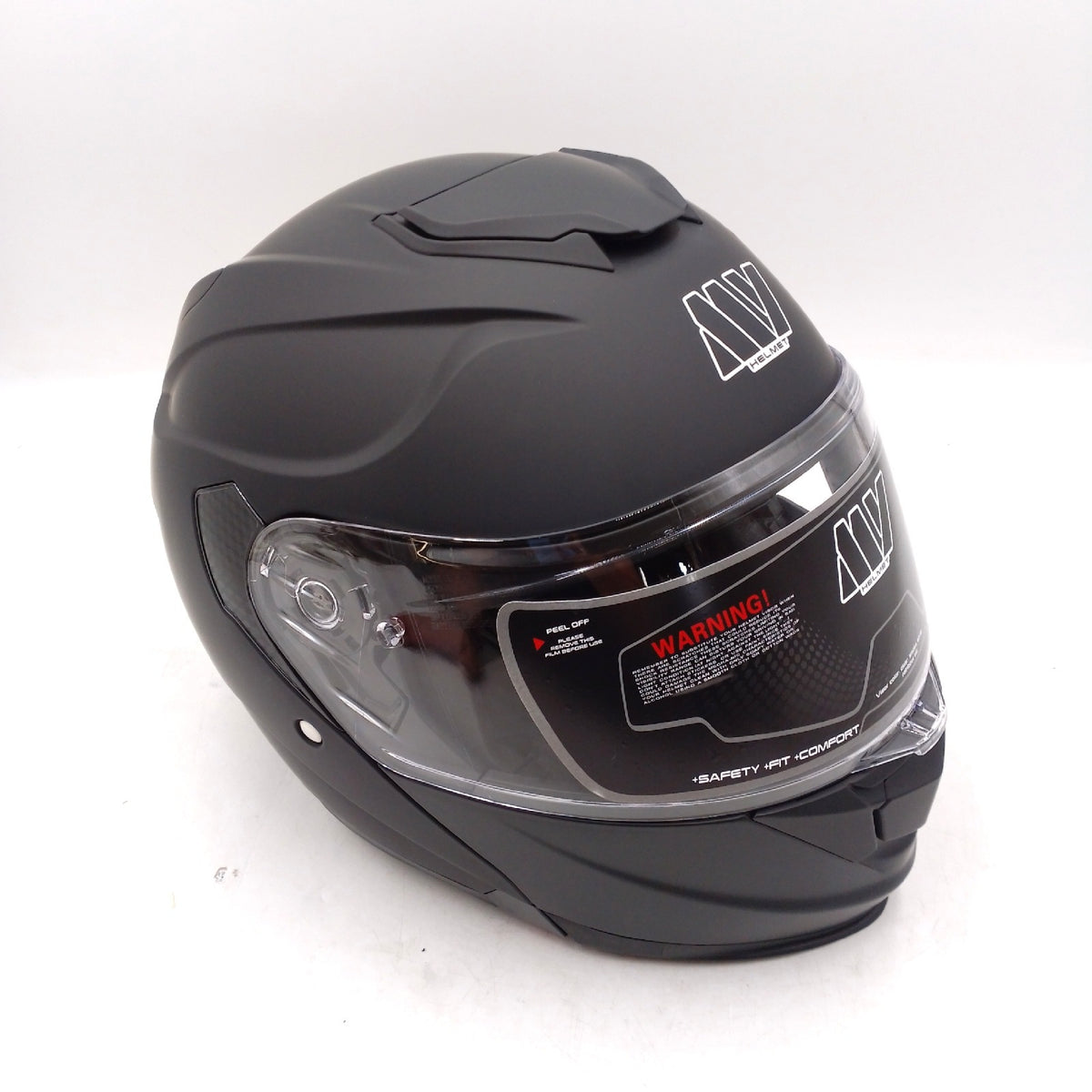 MY Motorrad Klapphelm Integralhelm Helm Schwarz XS 53 54 cm Sicher und Komfortabel