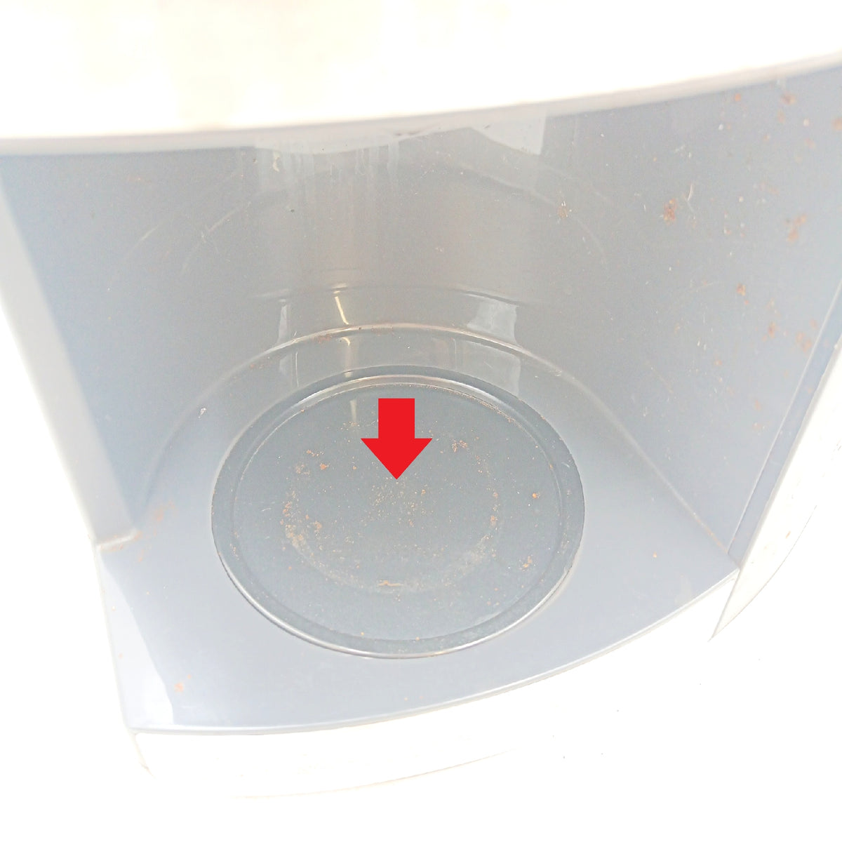 Russell Hobbs Kaffeemaschine mit Mahlwerk Glaskanne defekt fehlt Kanne Deck