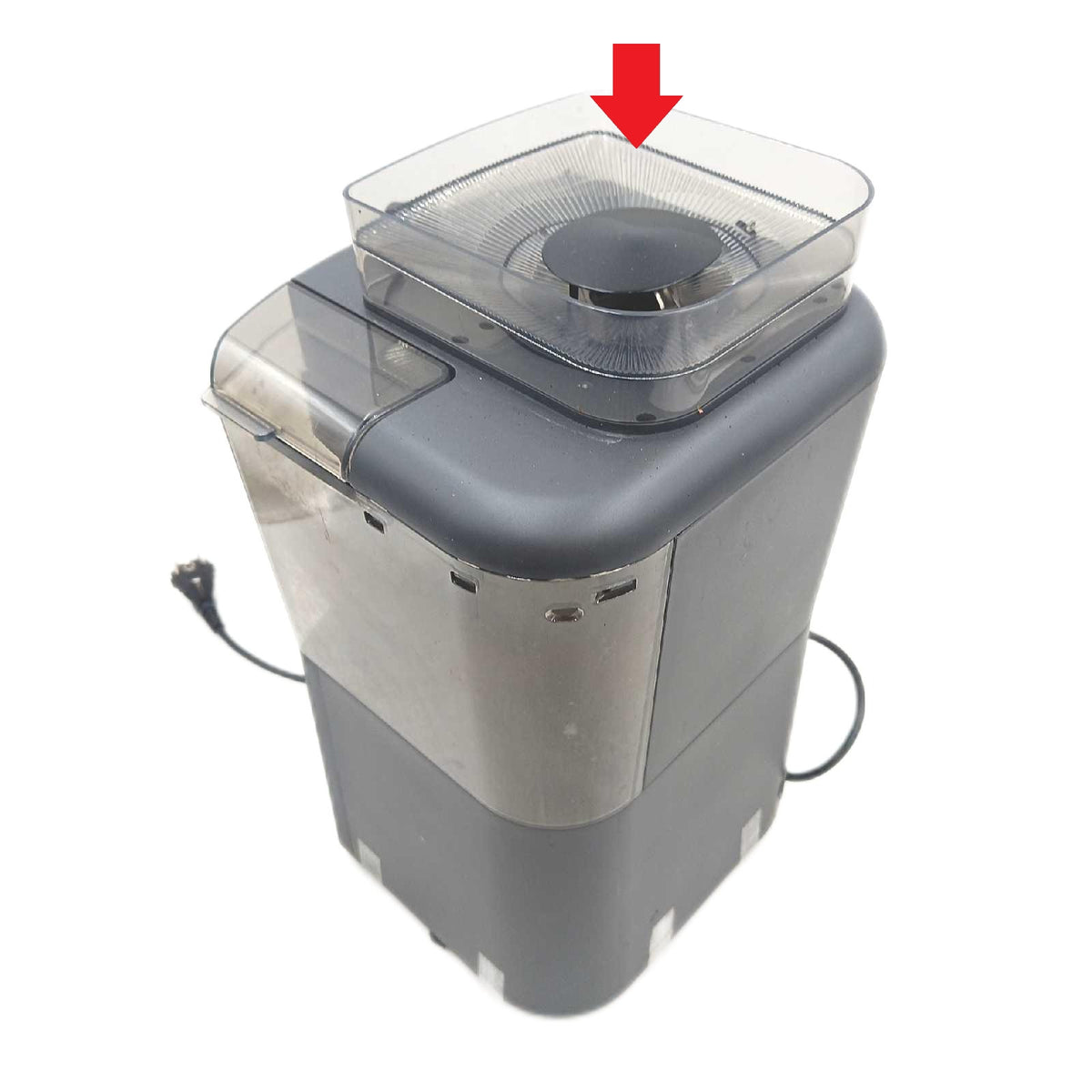 Russell Hobbs Kaffeemaschine mit Mahlwerk Glaskanne defekt fehlt Kanne Deck