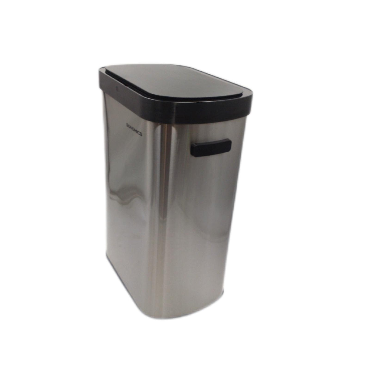 SONGMICS Mülleimer Sensor 50 L Edelstahl Softclose kleine Beulen