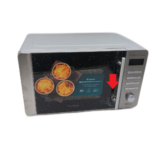 Cecotec Mikrowelle ProClean 5110 Edelstahl 700 W Grill 800 W Def