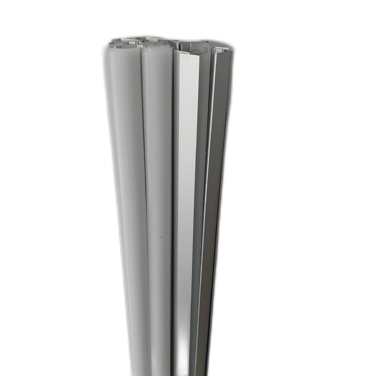 SENXINGYAN LED Aluminium Profil 1m 12 Pack V Form LED ProfilLED KanÃ¤le Milchig