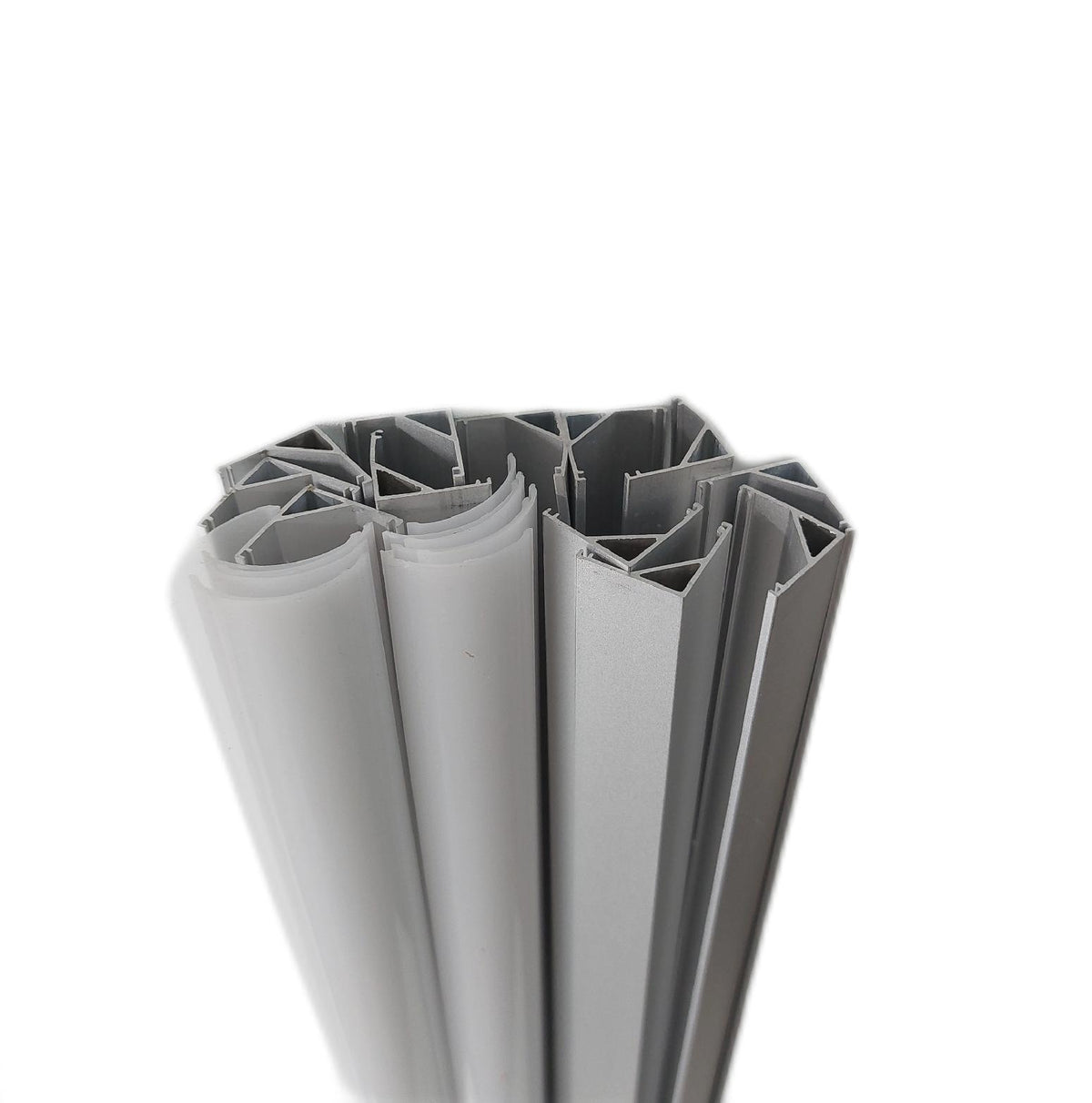 SENXINGYAN LED Aluminium Profil 1m 12 Pack V Form LED ProfilLED KanÃ¤le Milchig