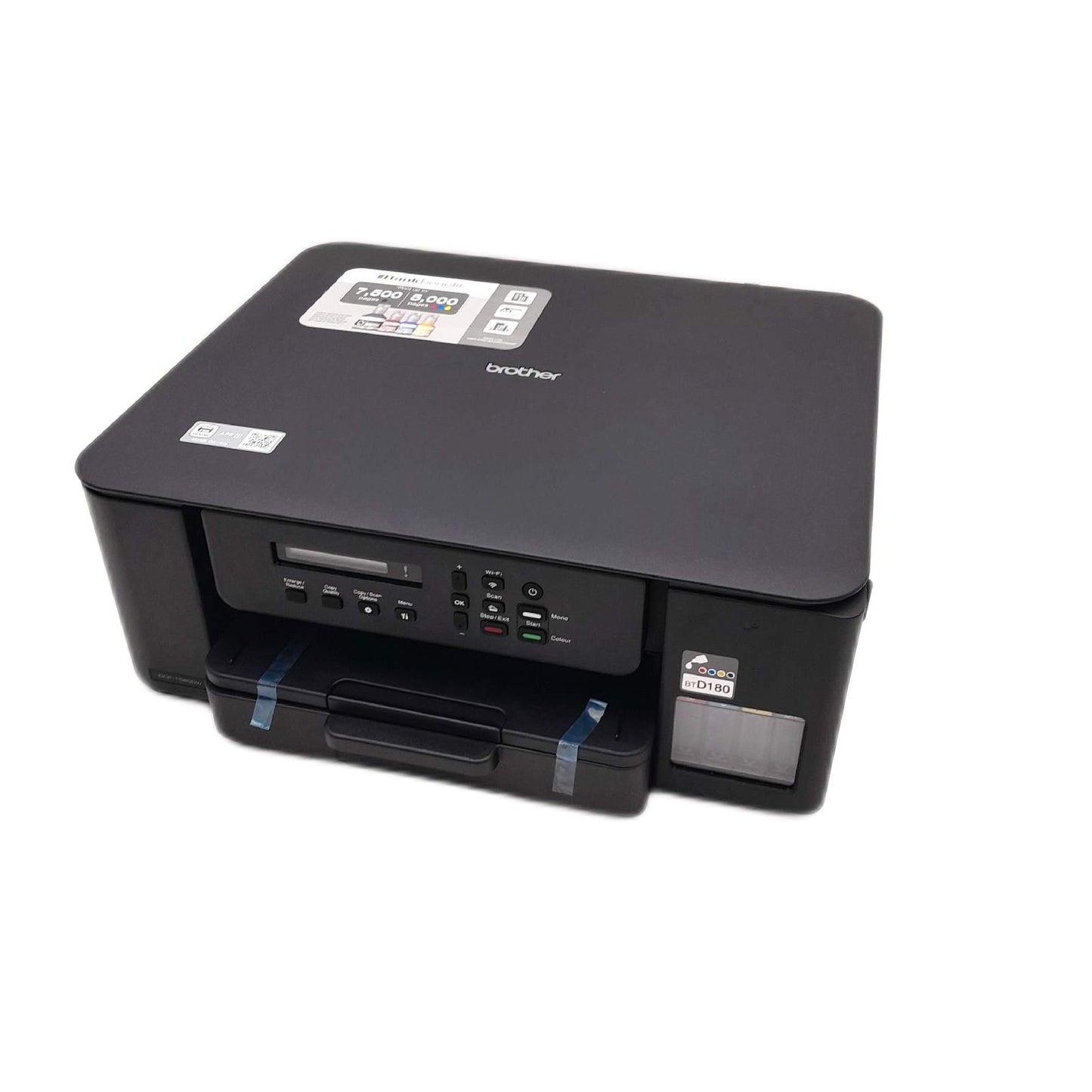 Brother Tintentankdrucker Multifunktionsgerät Büro Ausstattung DCP T580DW kabellos und