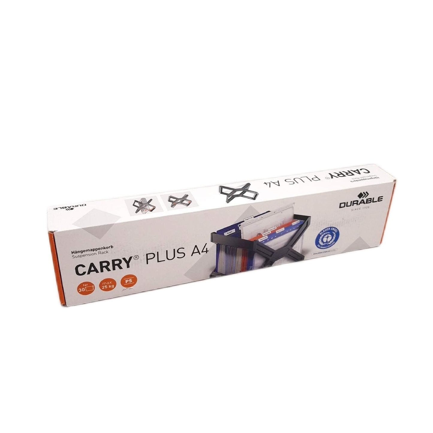 Durable Hängekorb Büroorganisation Hängemappen A4 Carry Plus 30 stapelbar